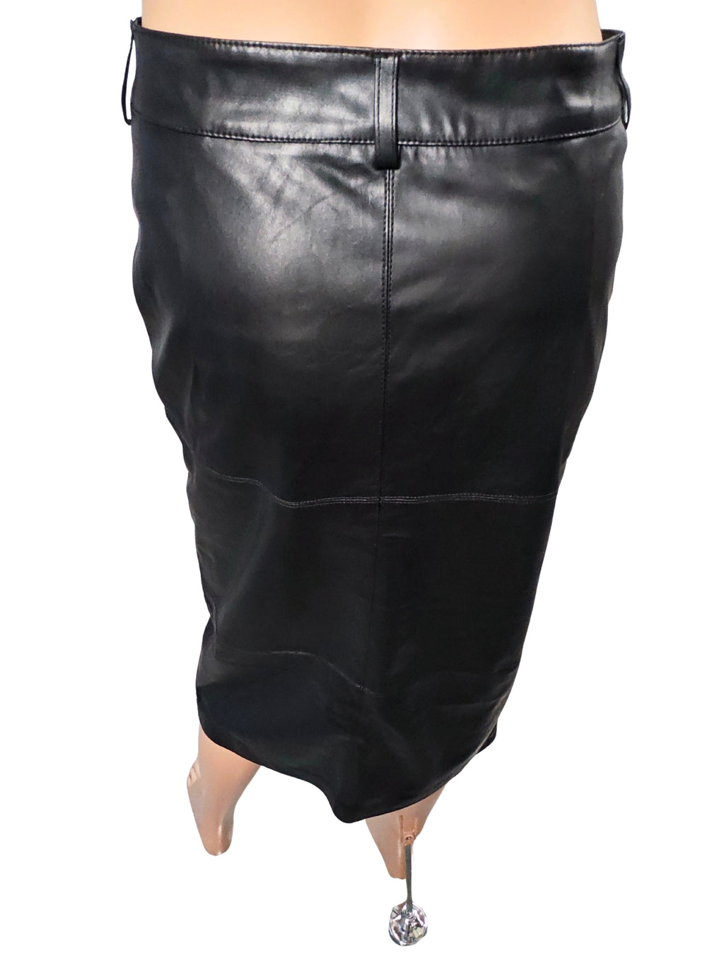 🖤 Falda Midi Efecto Piel Negra EDC by Esprit 🖤