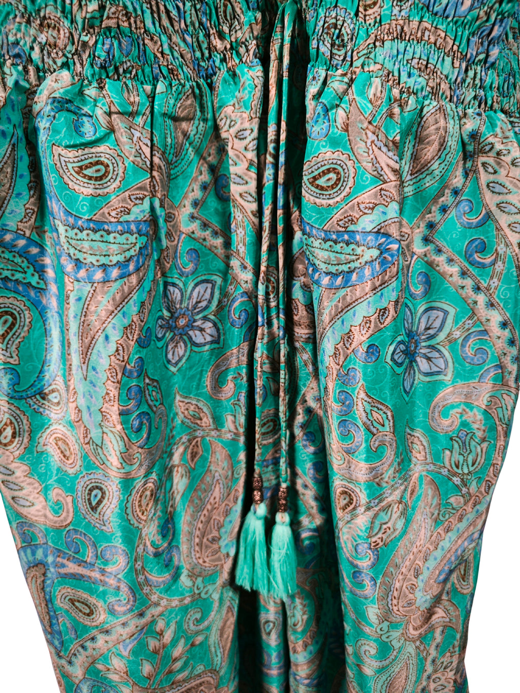 ❤️✨ Mono boho chic estampado paisley ALLER SIMPLEMENT turquesa azul❤️✨