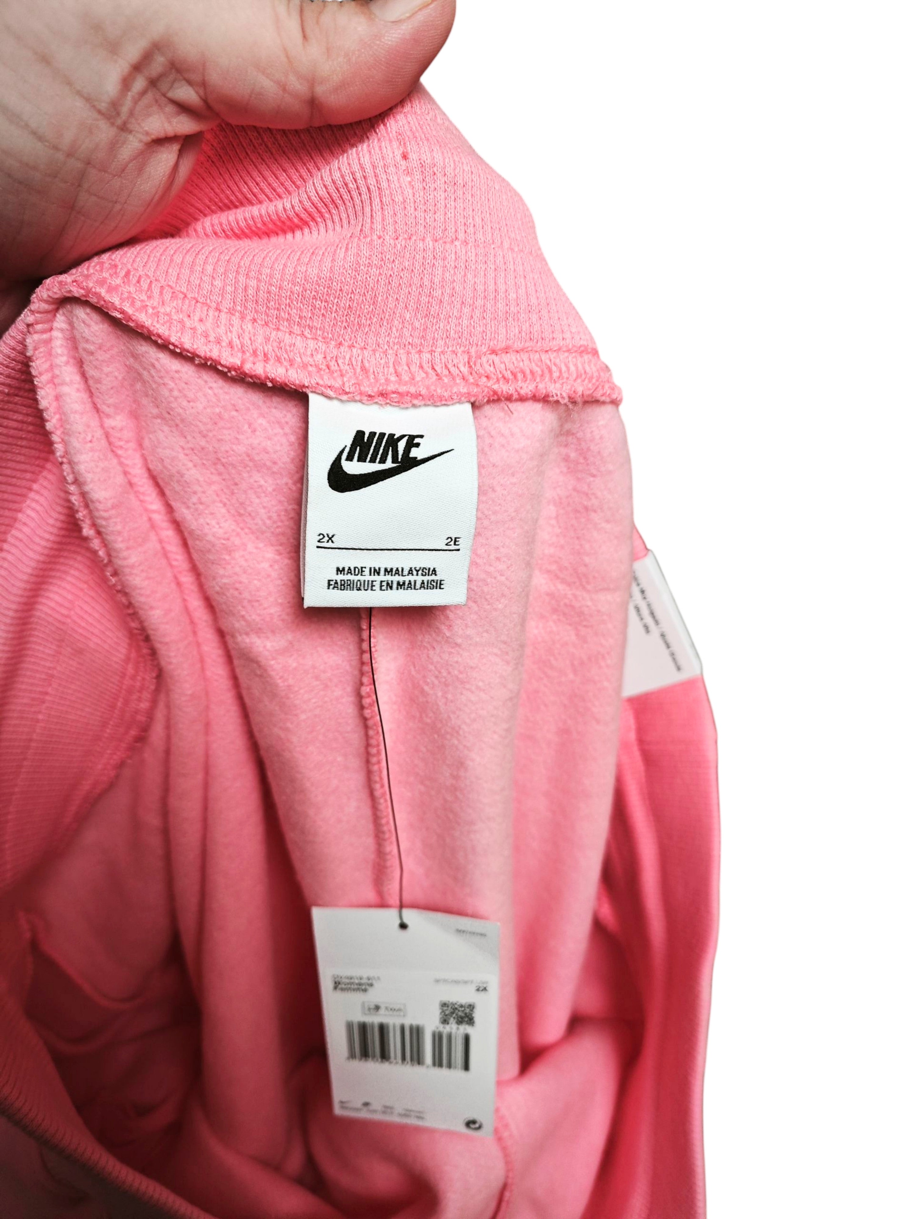 ❤️✨ Pantalón Jogger NIKE Phoenix Fleece Rosa High Rise Oversized – Estilo Premium ✨❤️