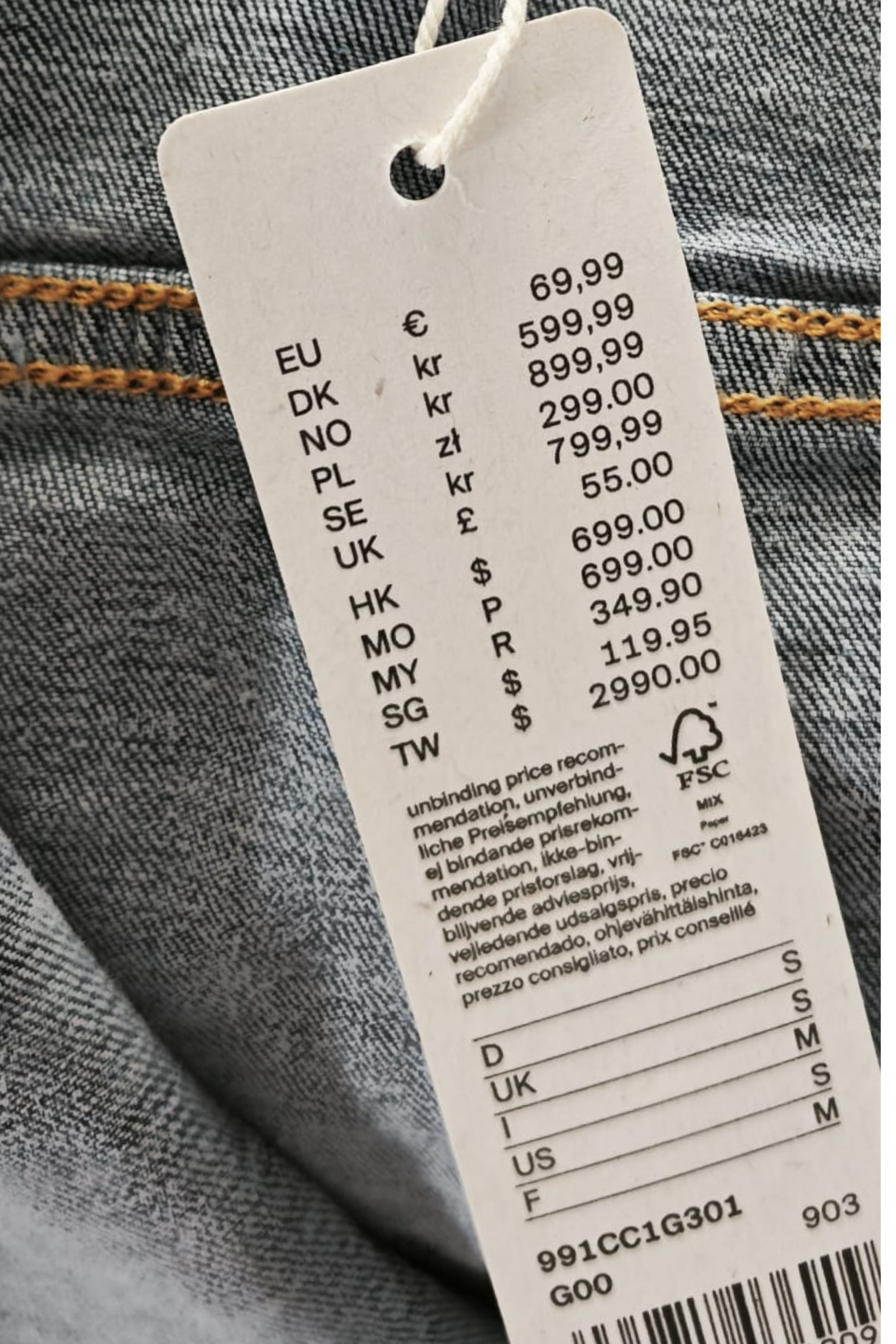 💙✨ Chaqueta vaquera EDC by ESPRIT • Denim Claro • Corte Clásico Premium ✨💙