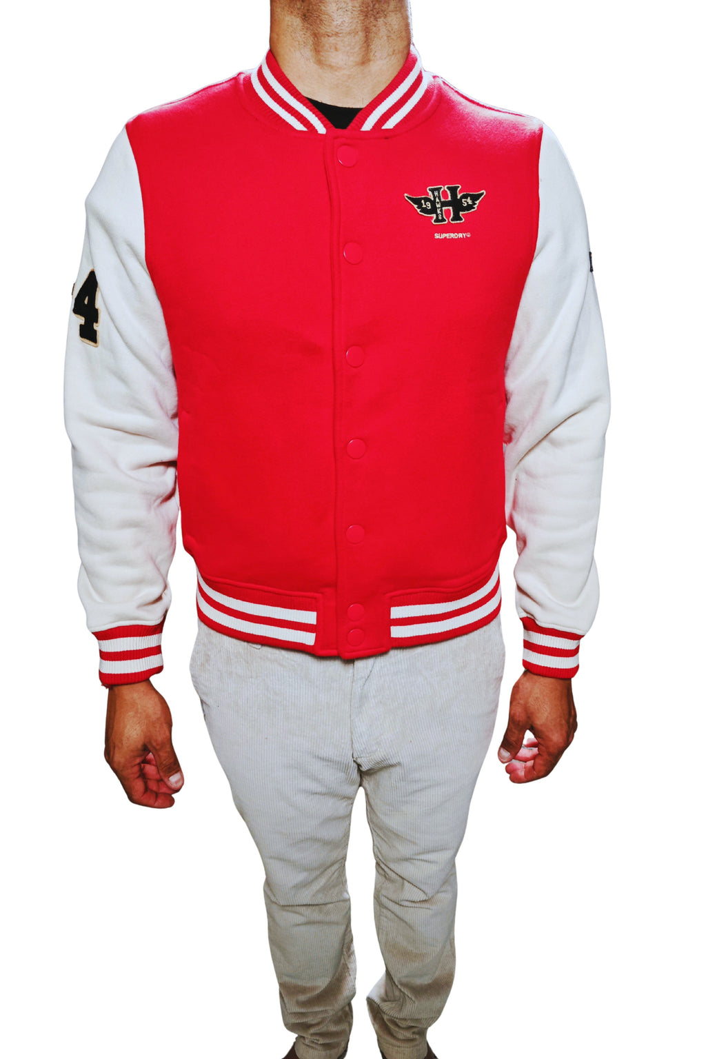💖 Chaqueta Bomber Varsity Superdry Vintage