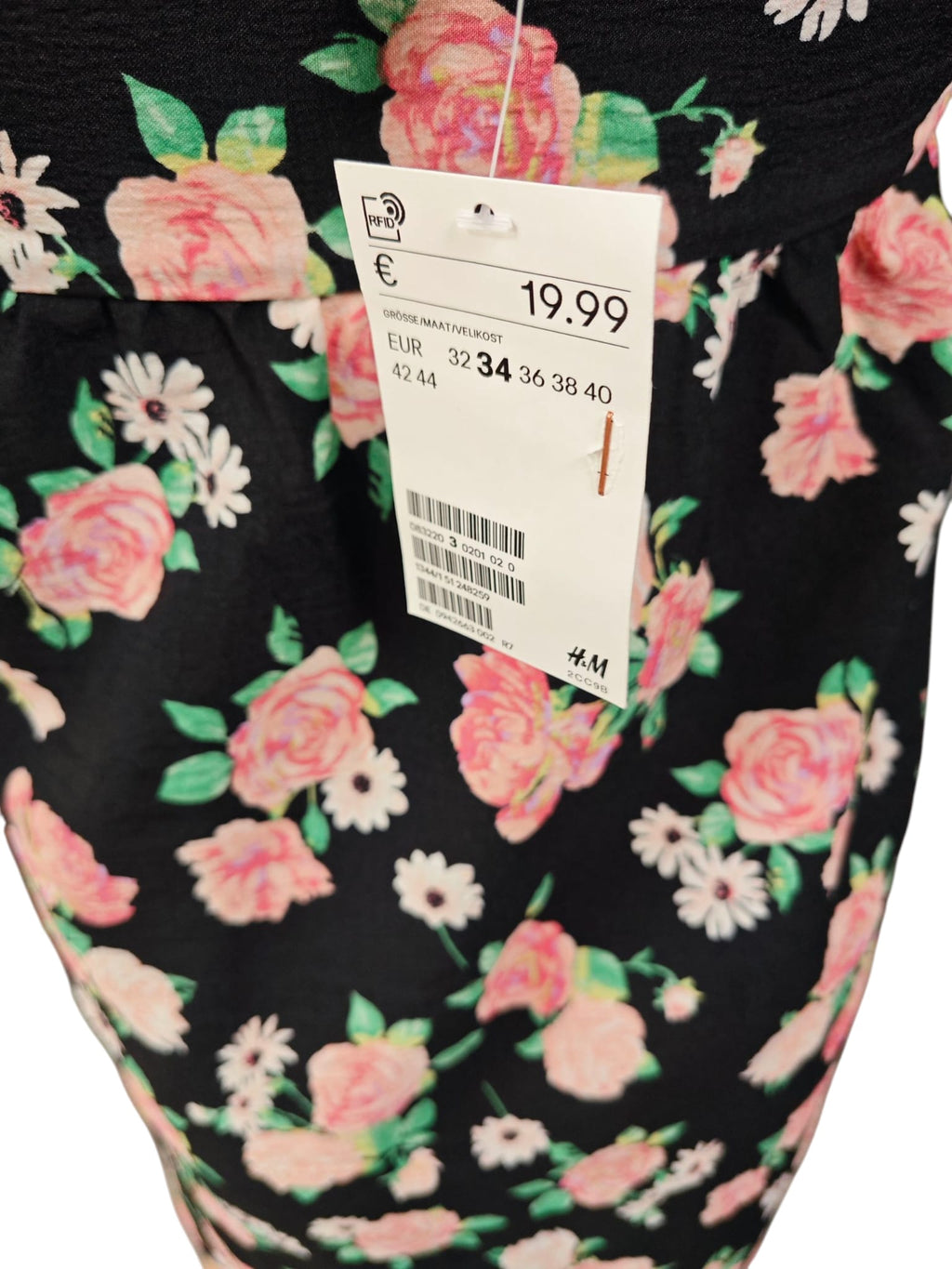 💖🤍 Vestido corto floral H&amp;M – NUEVO con etiqueta 💖🤍