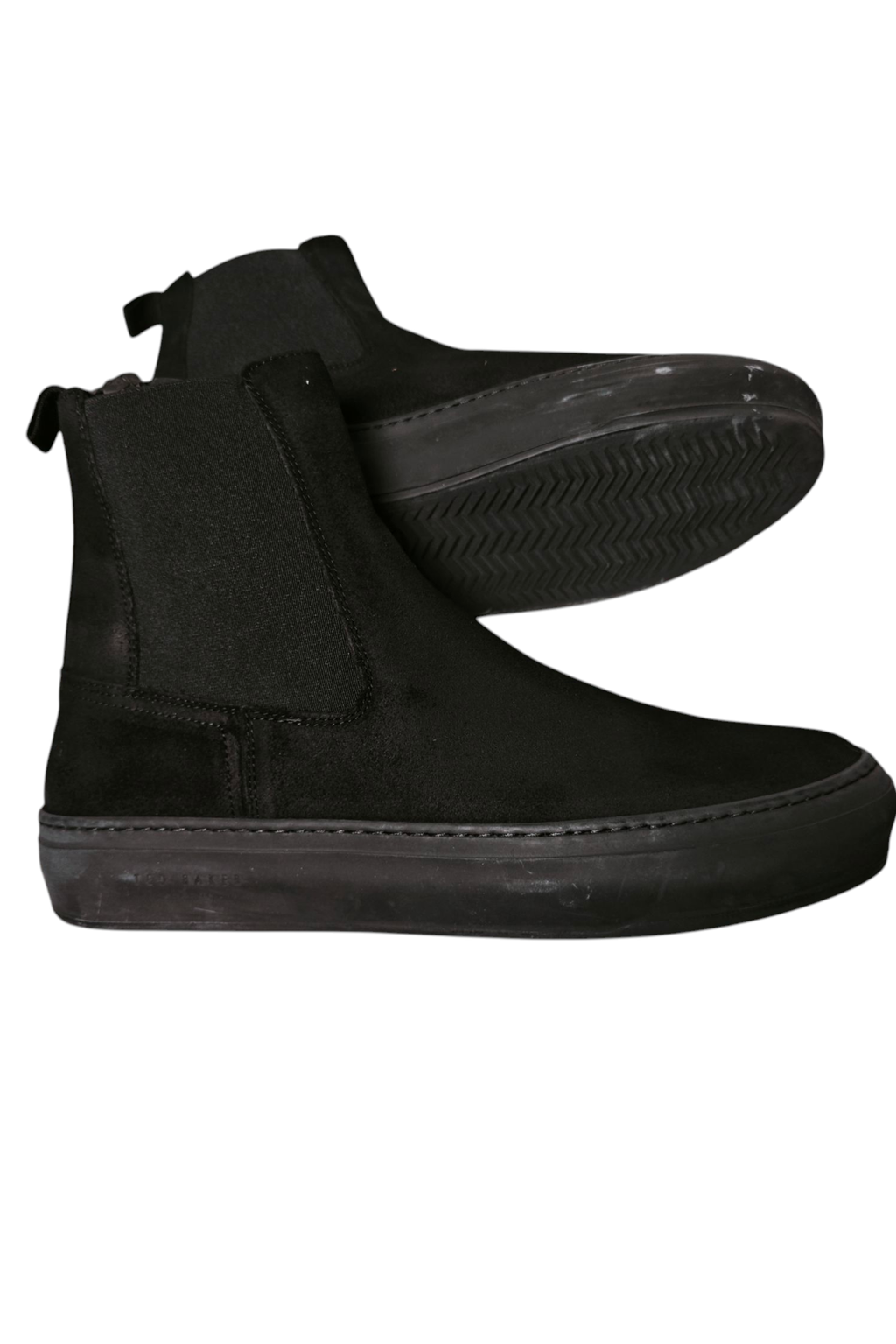 🖤✨ Botines Chelsea Ted Baker hombre en ante negro — diseño premium (43) ✨🖤