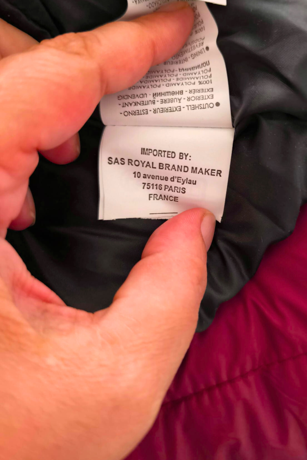 ❤️‍🔥✨ Chaqueta Geographical Norway Acolchada Burdeos – Súper Cálida y Premium❤️‍🔥✨