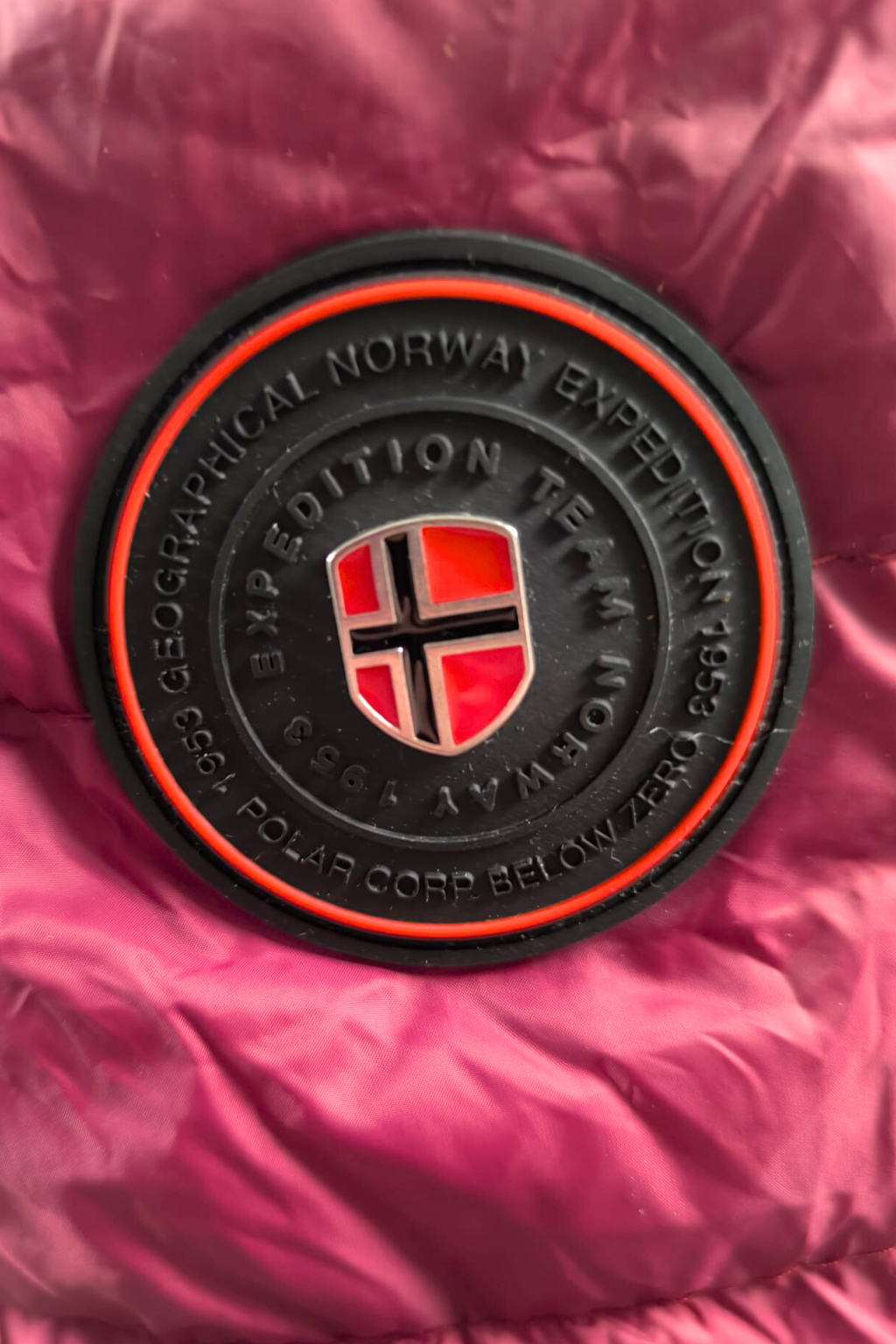 ❤️‍🔥✨ Chaqueta Geographical Norway Acolchada Burdeos – Súper Cálida y Premium❤️‍🔥✨