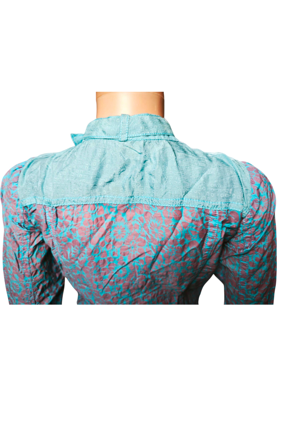💙💜 Chaqueta Custo Barcelona “Veronique Rose” – Estampado Floral Exclusivo 💙💜