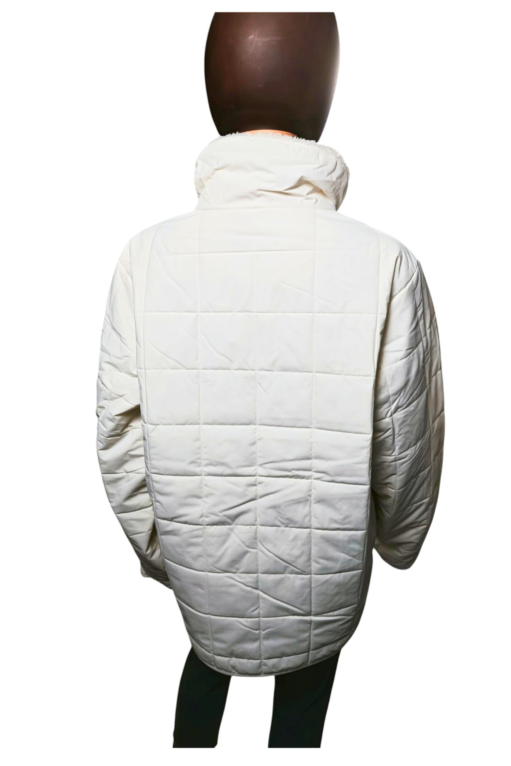 🤍✨ Chaqueta VANS Millie Jacket Blanca – Acolchada e Impermeable ❤️