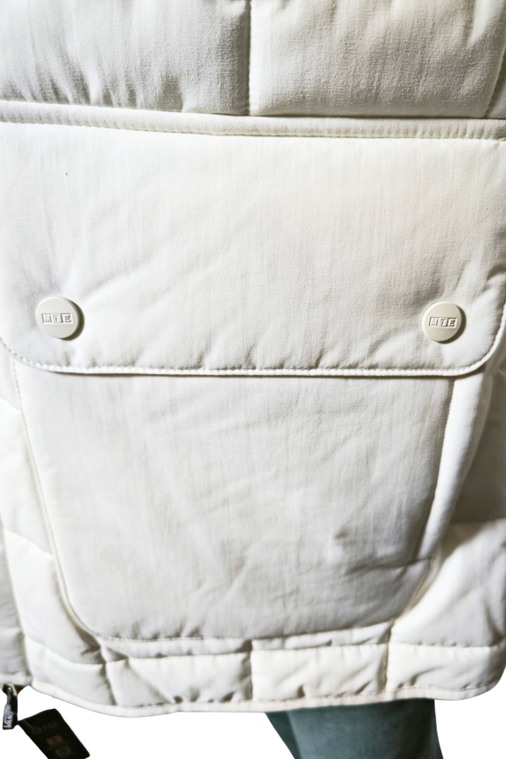 🤍✨ Chaqueta VANS Millie Jacket Blanca – Acolchada e Impermeable ❤️