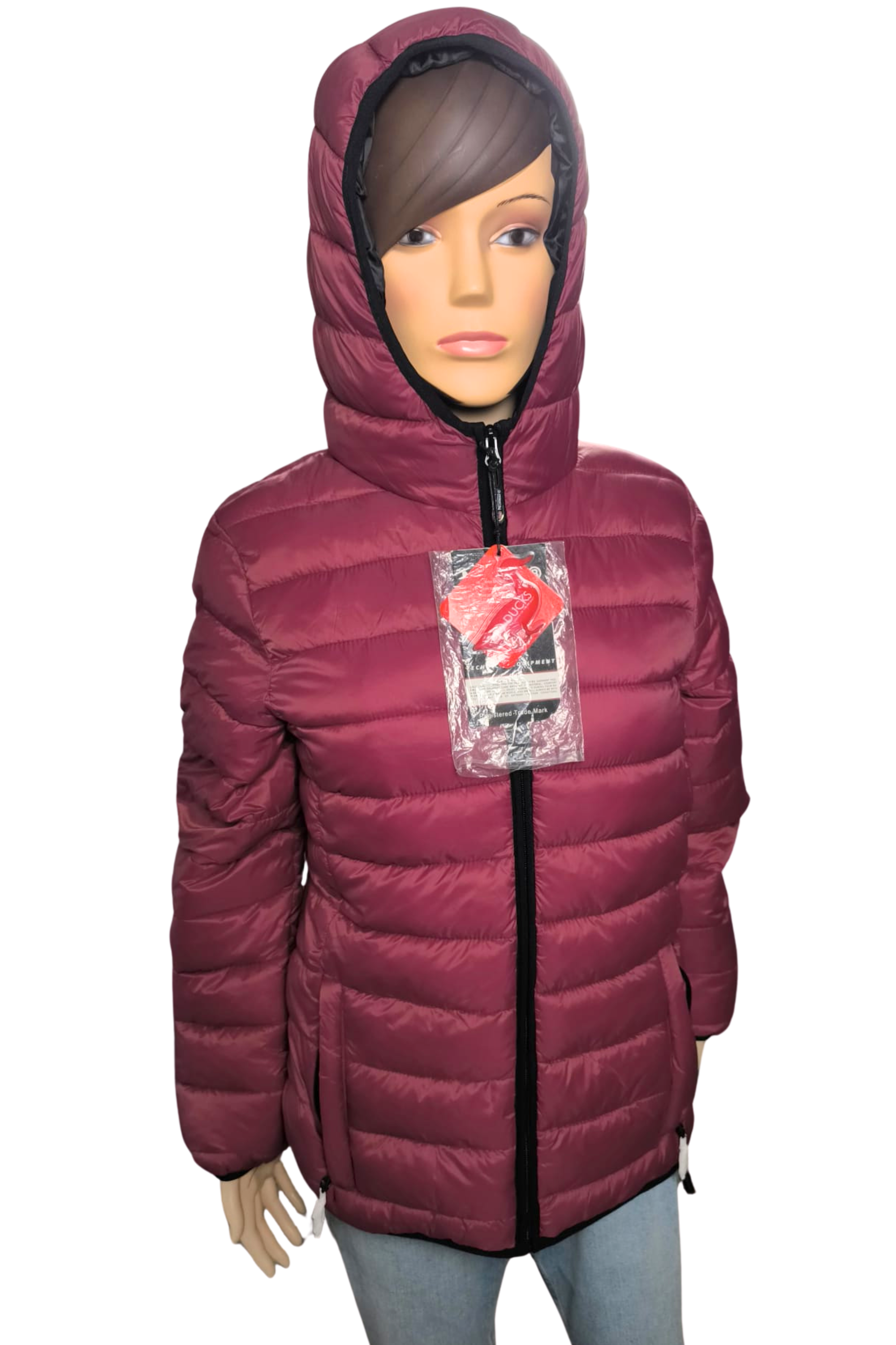 ❤️‍🔥✨ Chaqueta Geographical Norway Acolchada Burdeos – Súper Cálida y Premium❤️‍🔥✨