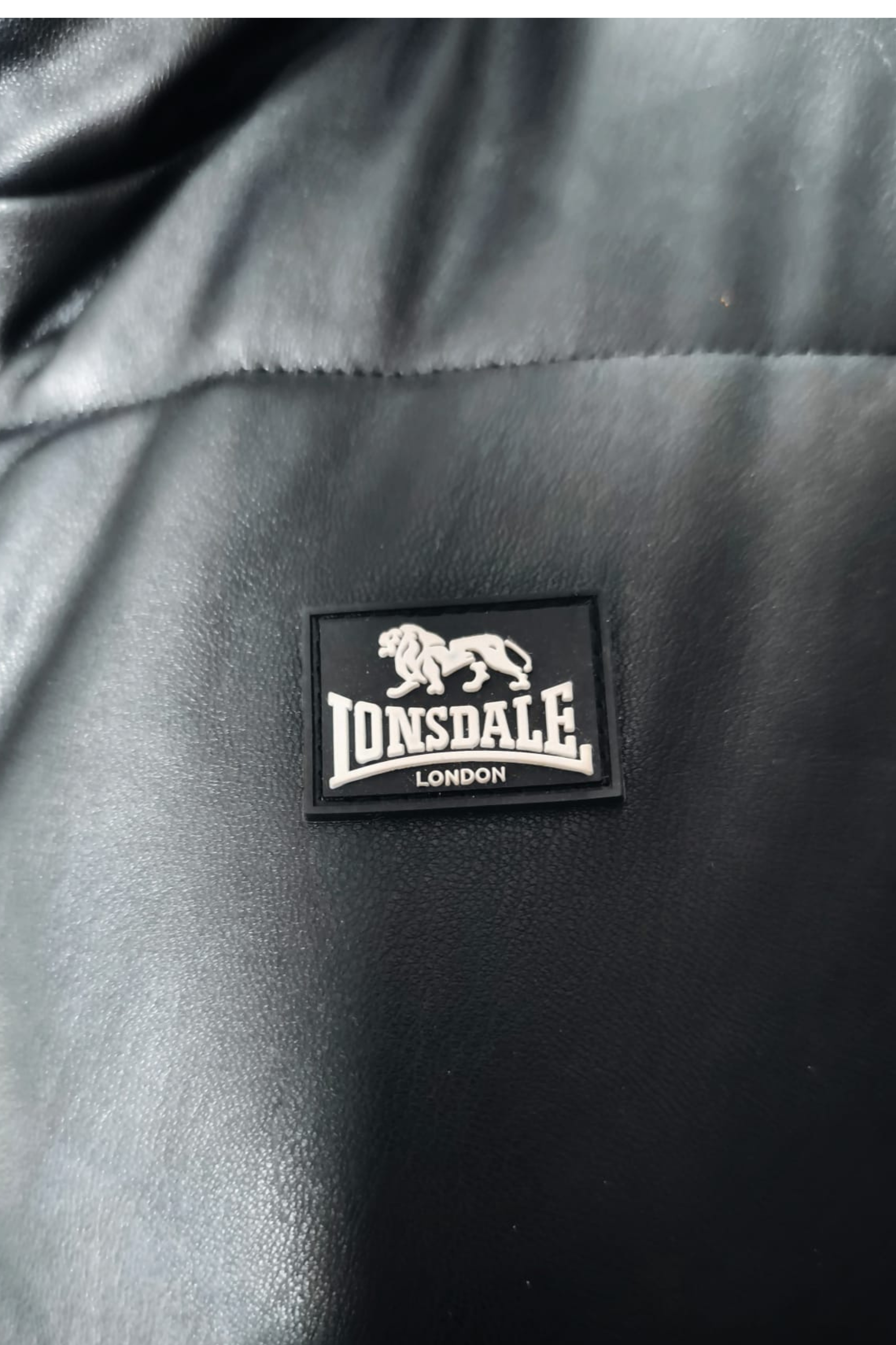 chaqueta talla grande negra