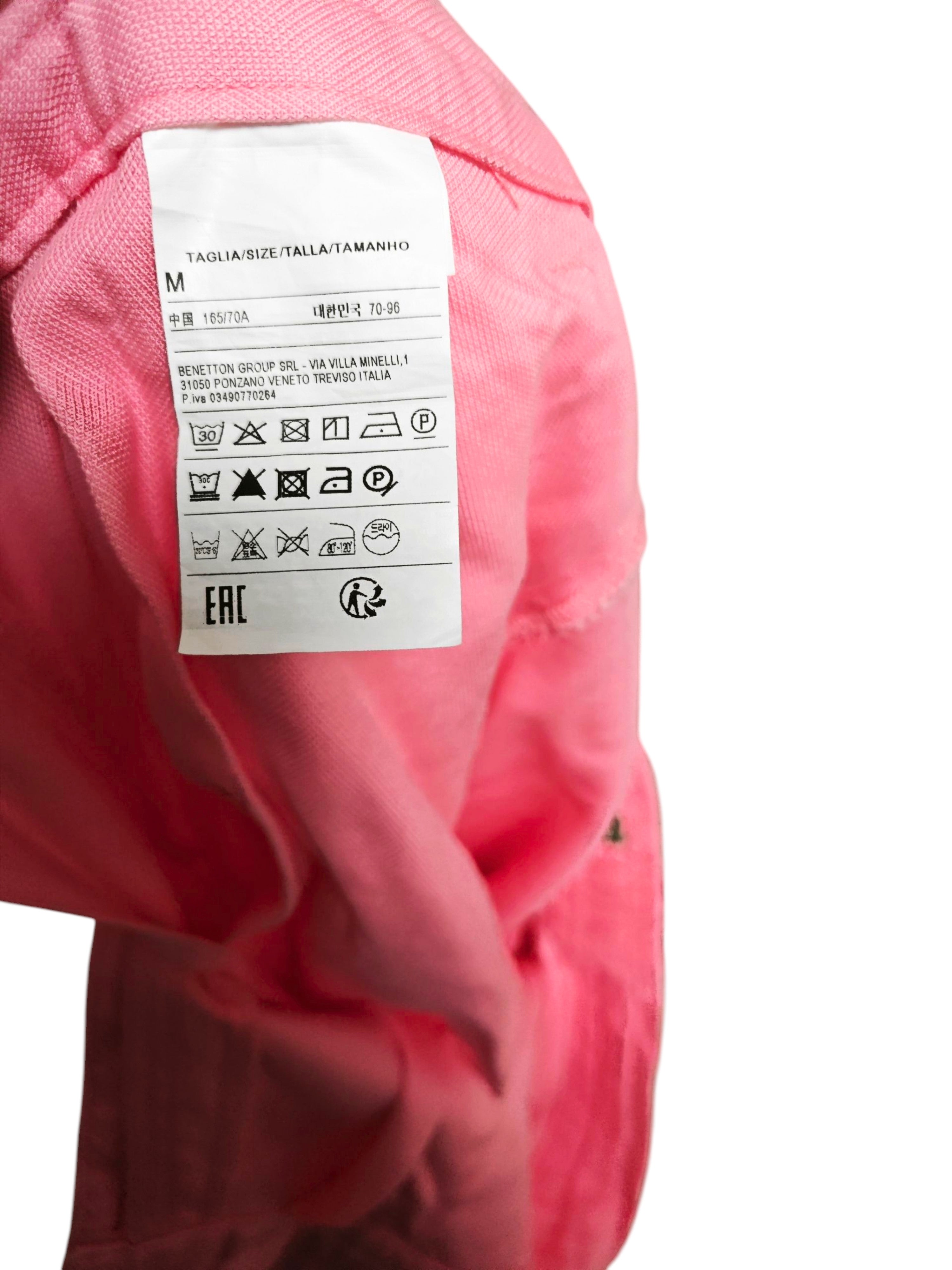 💗🌸 Pantalón BENETTON rosa empolvado – lyocell premium – fluido y veraniego🌸💗
