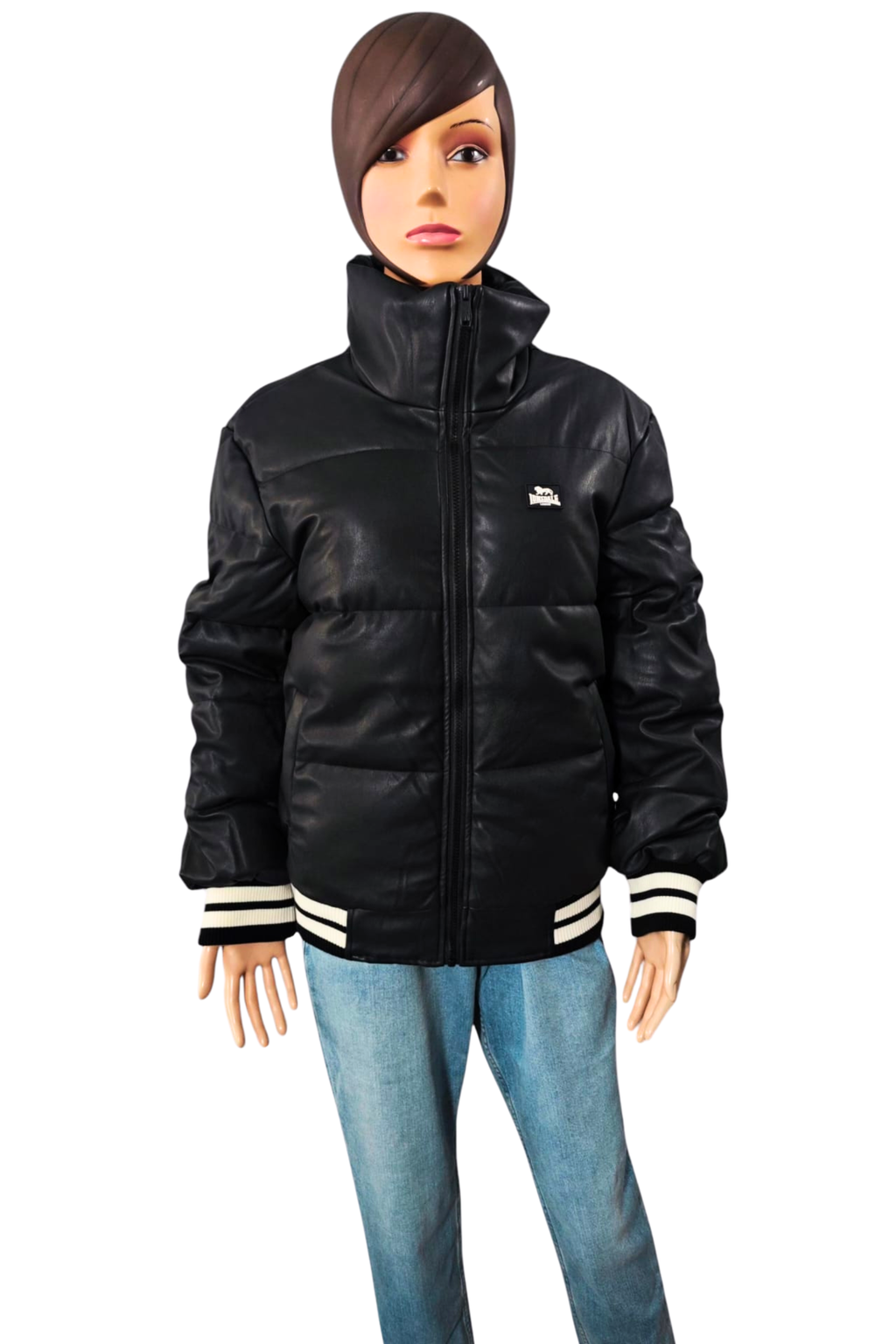 🖤 Chaqueta Lonsdale acolchada efecto piel estilo urbano premium 🖤