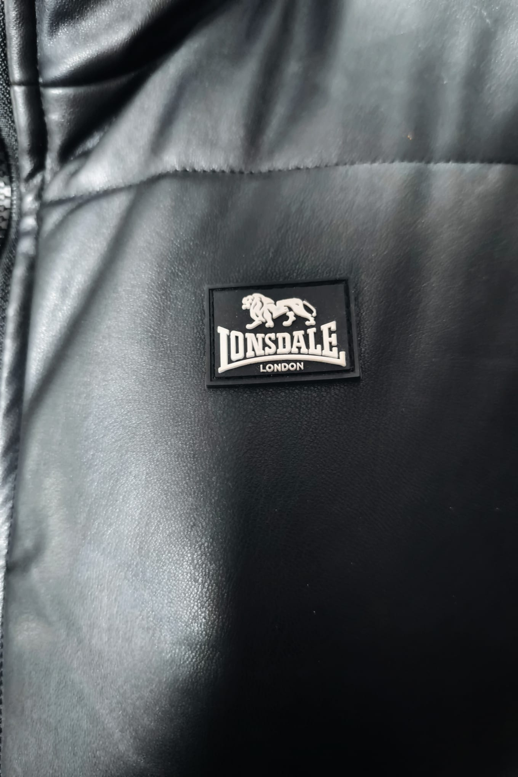 🖤 Chaqueta Lonsdale acolchada efecto piel estilo urbano premium 🖤