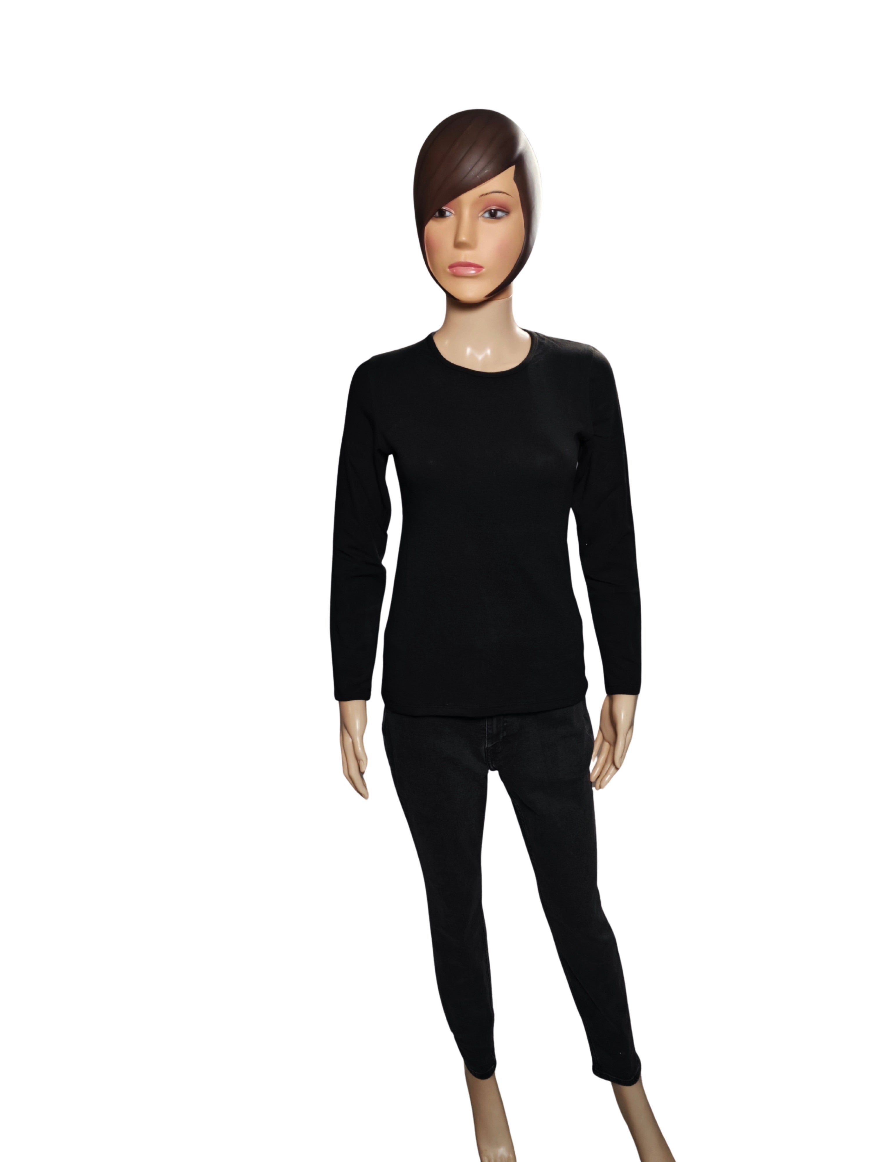 🖤 Top negro elegante MILAN KISS con encaje floral y espalda abierta – NUEVO con etiqueta
