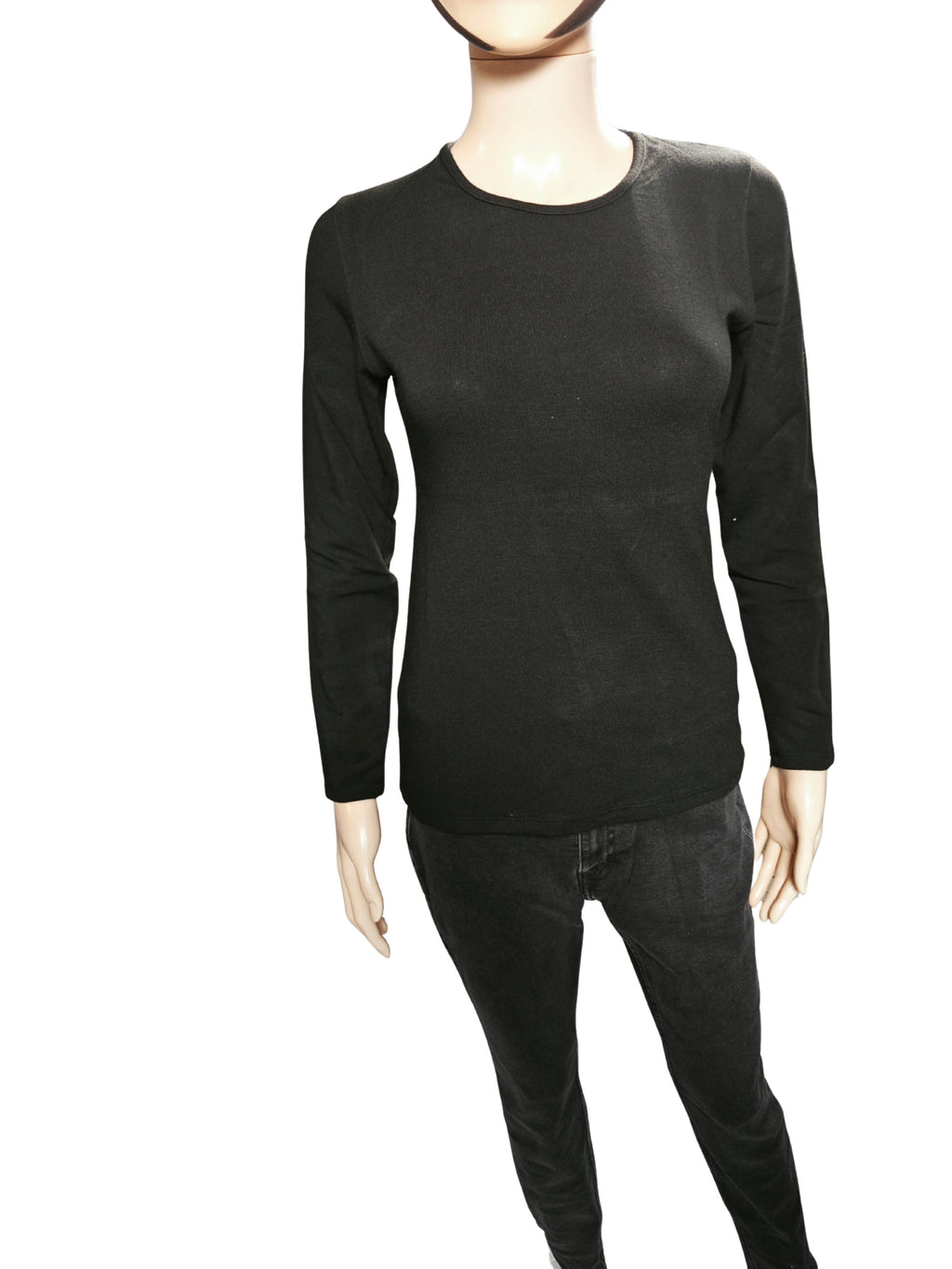 🖤 Top negro elegante MILAN KISS con encaje floral y espalda abierta – NUEVO con etiqueta