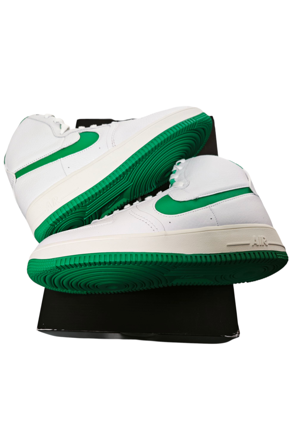 💚✨ Nike Air Force 1 High Sculpt blancas & verde esmeralda — lujo urbano (40) ✨💚