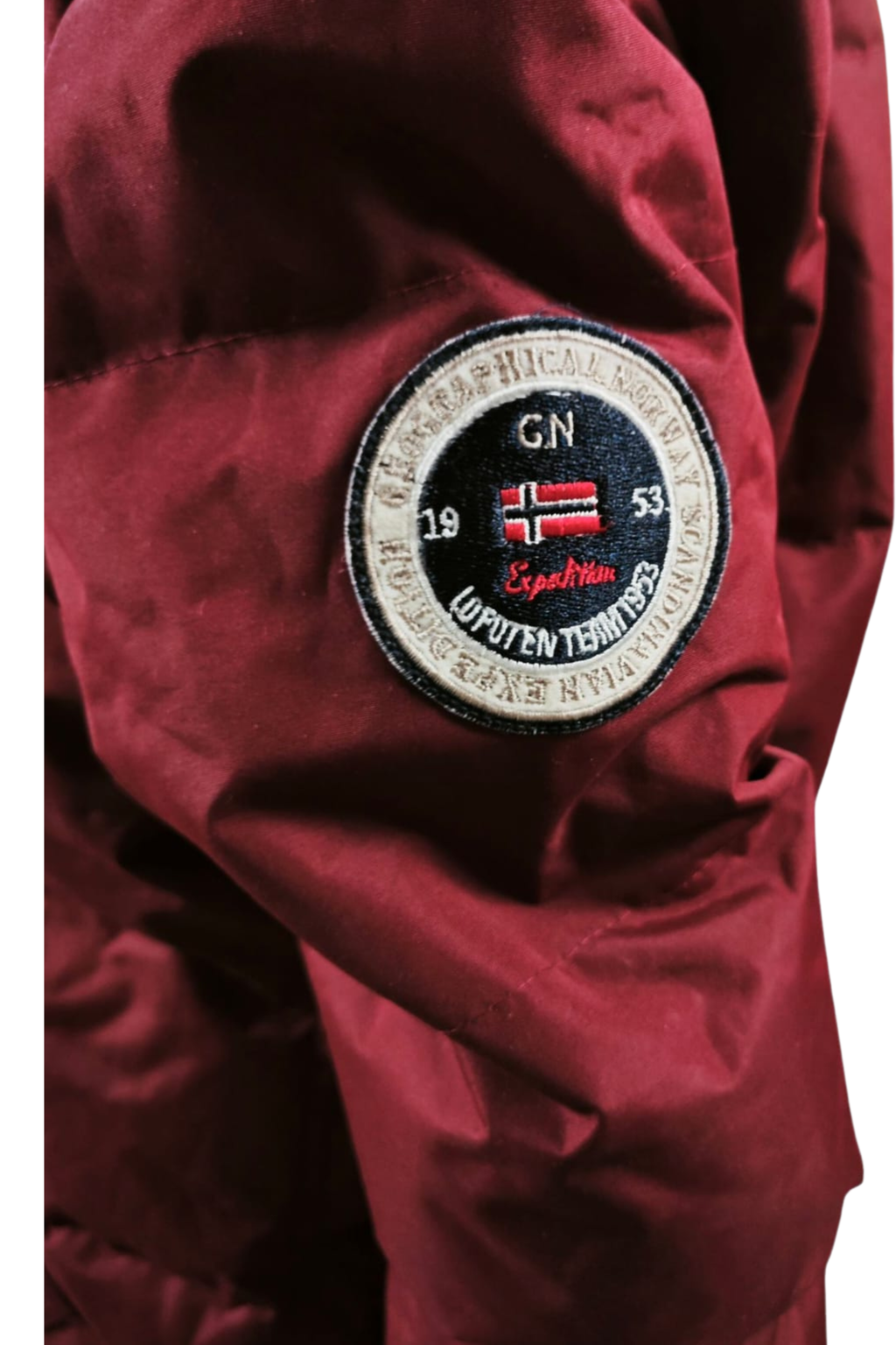 ❤️✨ Parka Geographical Norway Canelle Lady • Burdeos Premium • Alta Protección ✨❤️