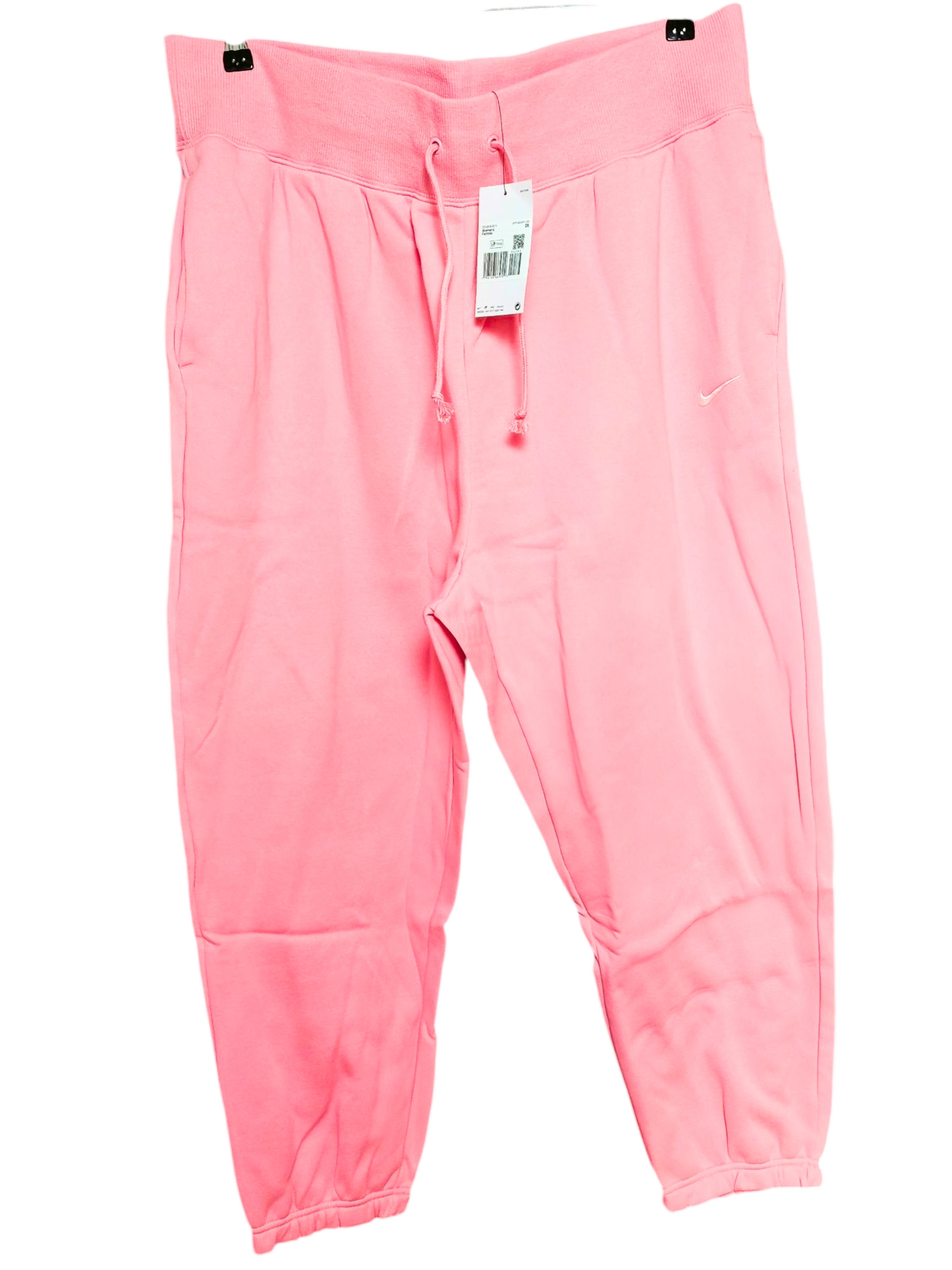 ❤️✨ Pantalón Jogger NIKE Phoenix Fleece Rosa High Rise Oversized – Estilo Premium ✨❤️
