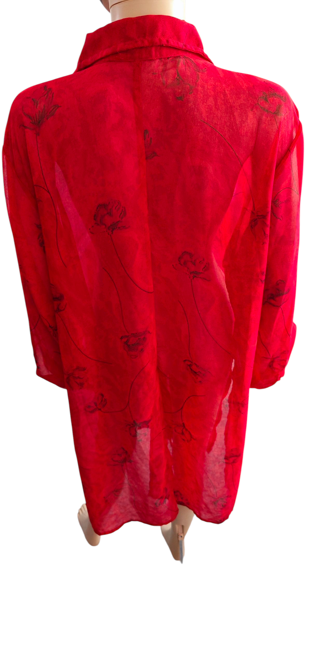 ❤️ Camisa-vestido rojo REVUE Woman 2X❤️