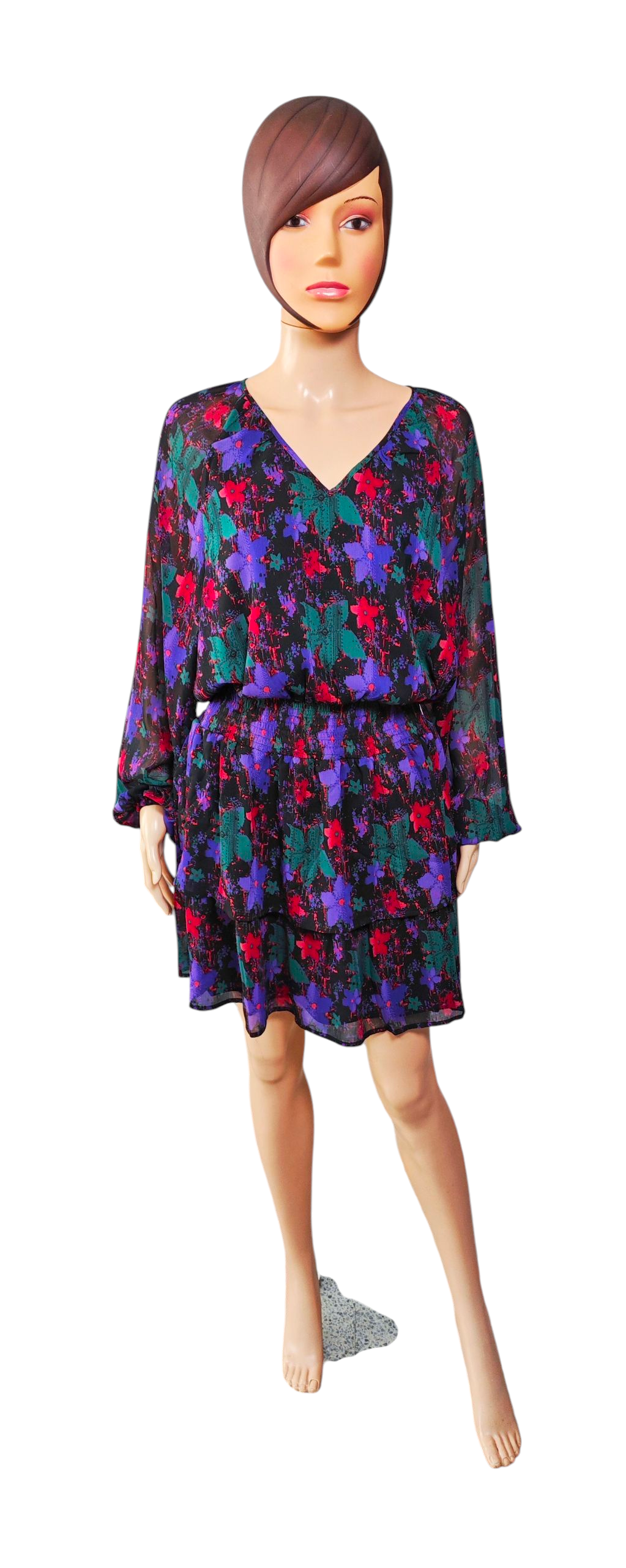 🌸 Vestido corto floral multicolor – EDC by Esprit 🌸