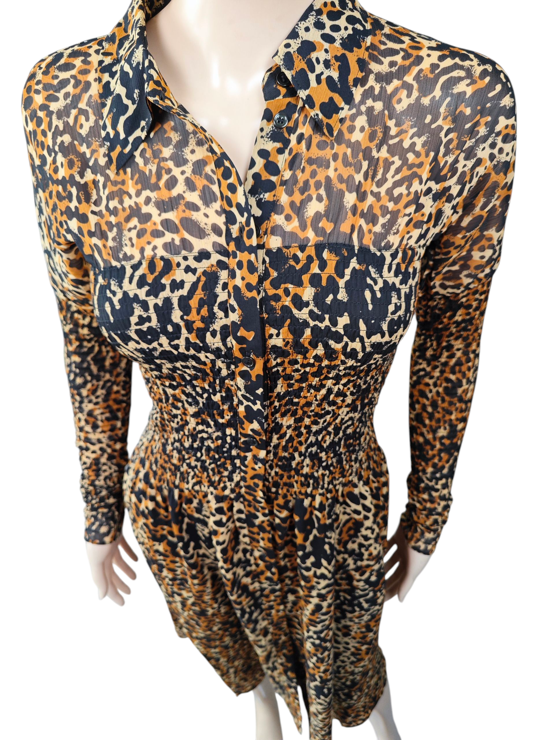 🐆 Vestido midi & Other Stories – Animal Print Chic🤎