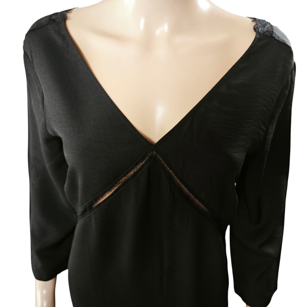 🖤 Vestido negro Etam con encaje