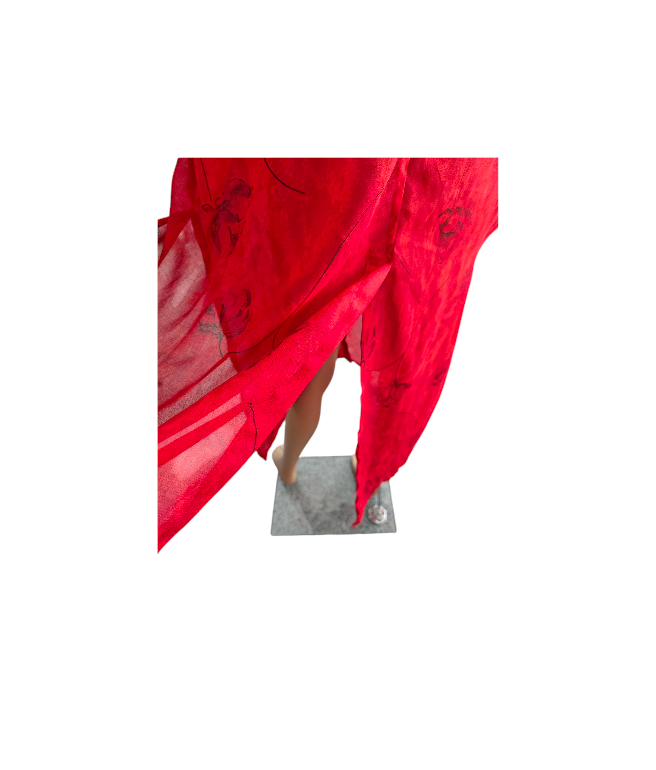 ❤️ Camisa-vestido rojo REVUE Woman 2X❤️