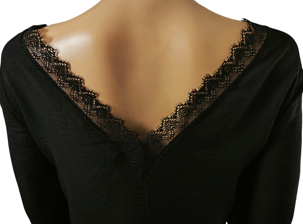 🖤 Vestido negro Etam con encaje