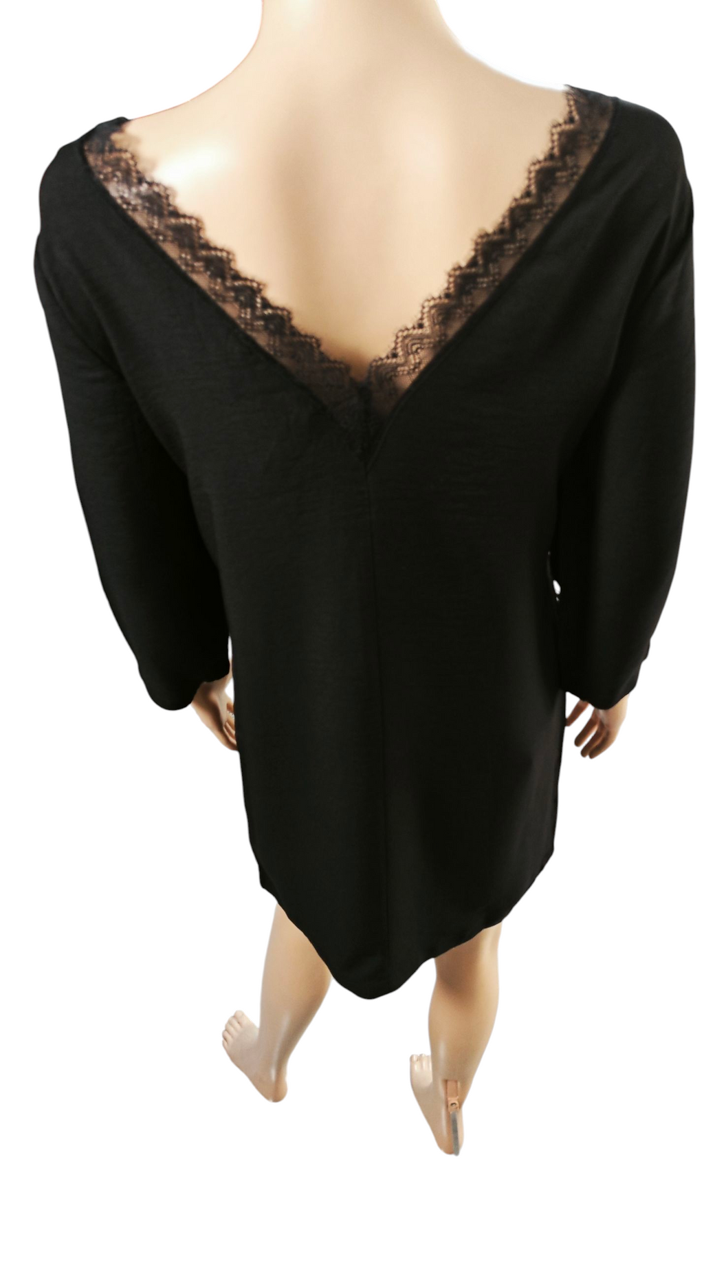 🖤 Vestido negro Etam con encaje