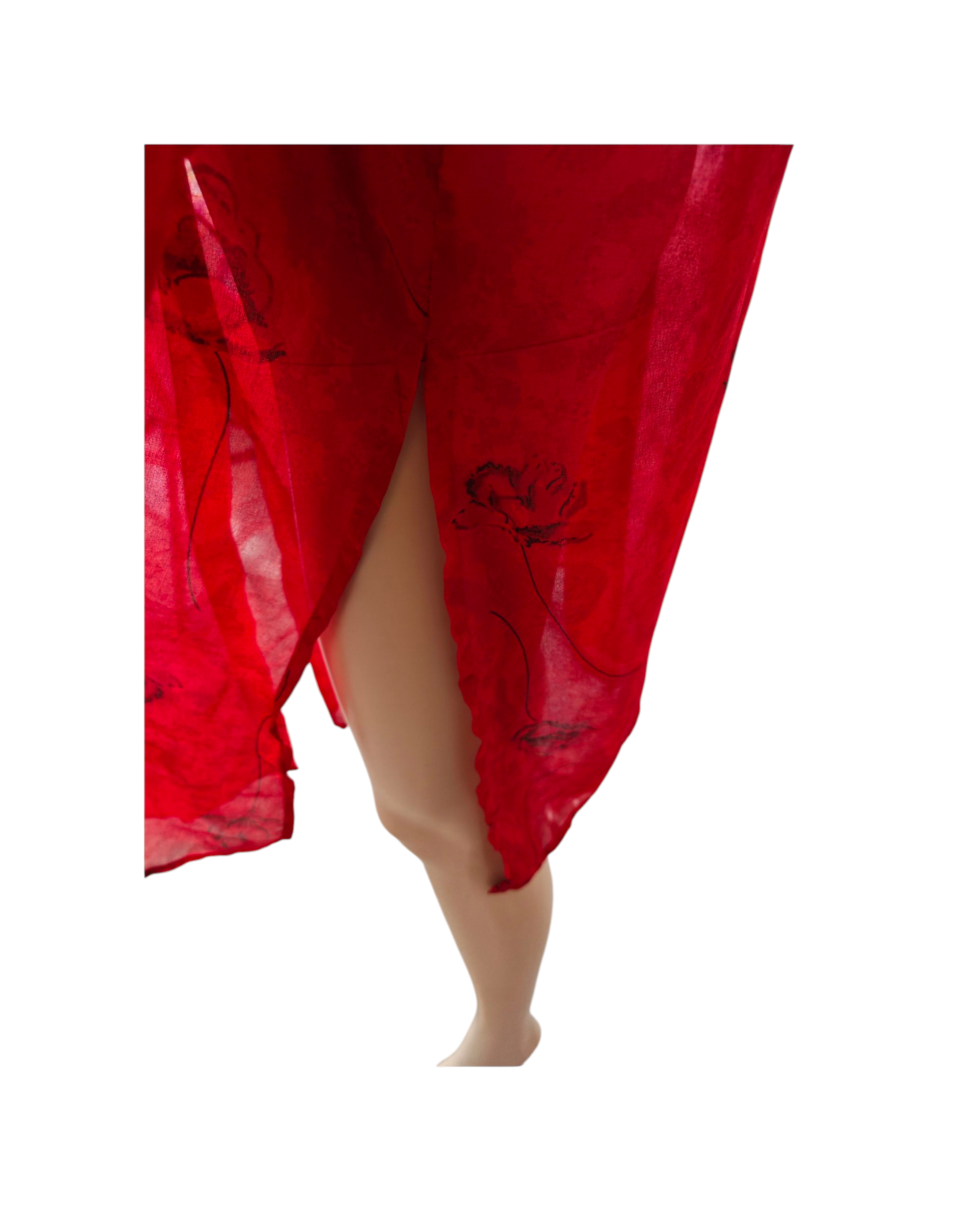 ❤️ Camisa-vestido rojo REVUE Woman 2X❤️