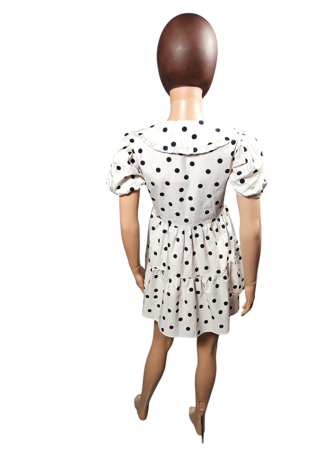 🤍🖤 Vestido Miss Selfridge Petites de lunares romántico 🤍🖤