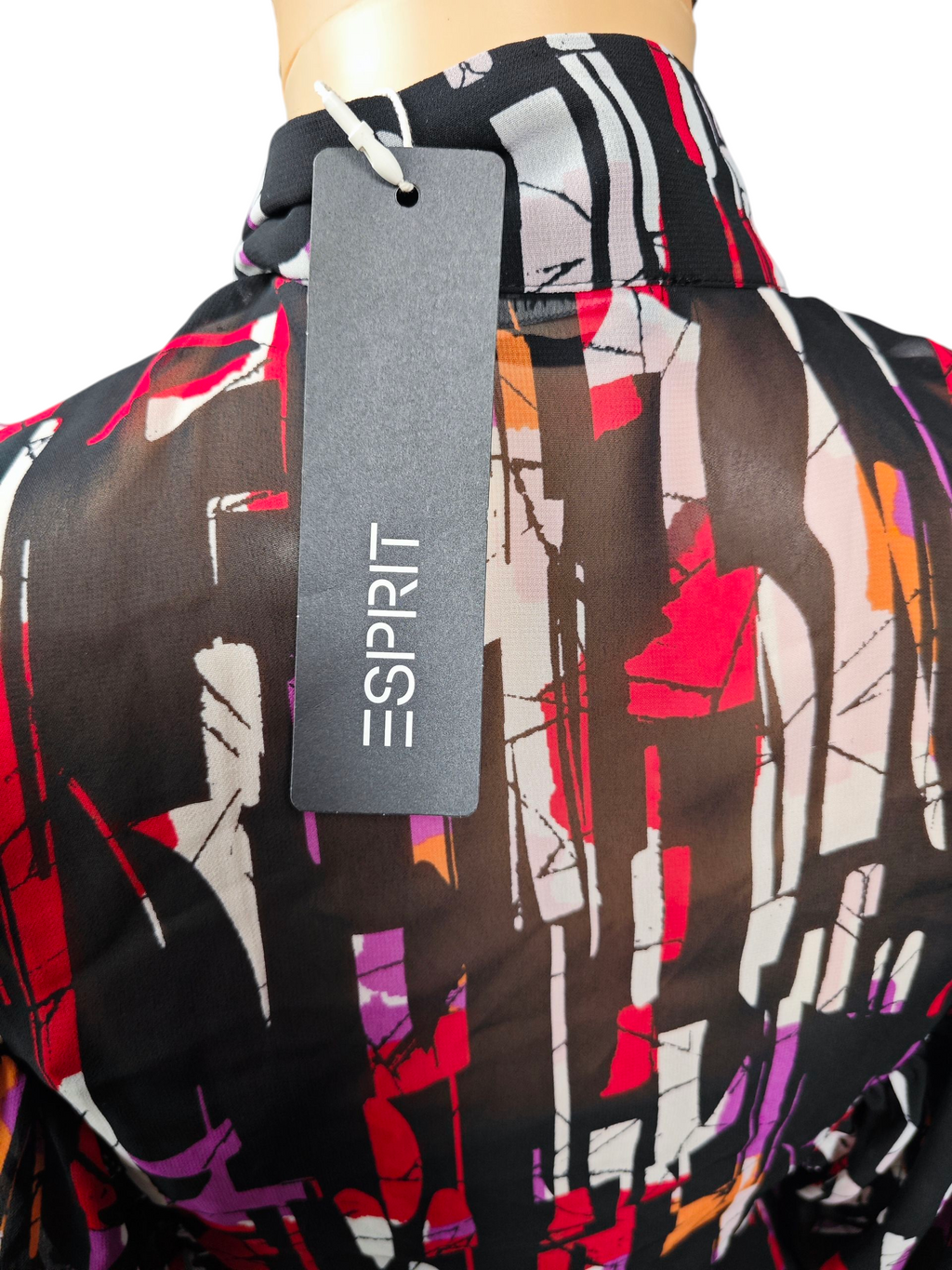 ♥️ Vestido Premium Esprit Multicolor con Forro Negro ♥️