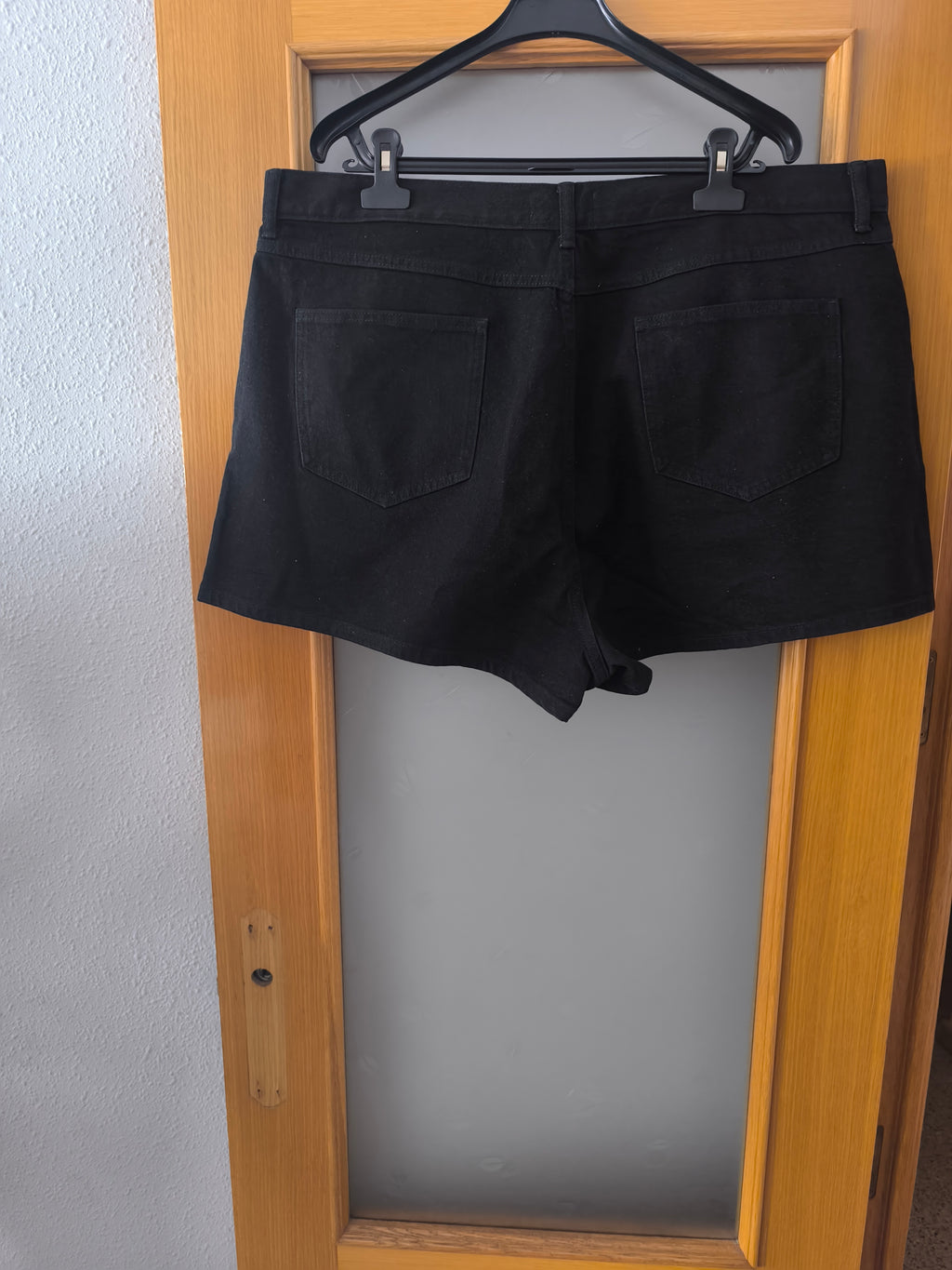 Short vaquero negro ASOS Design Curve talla 50