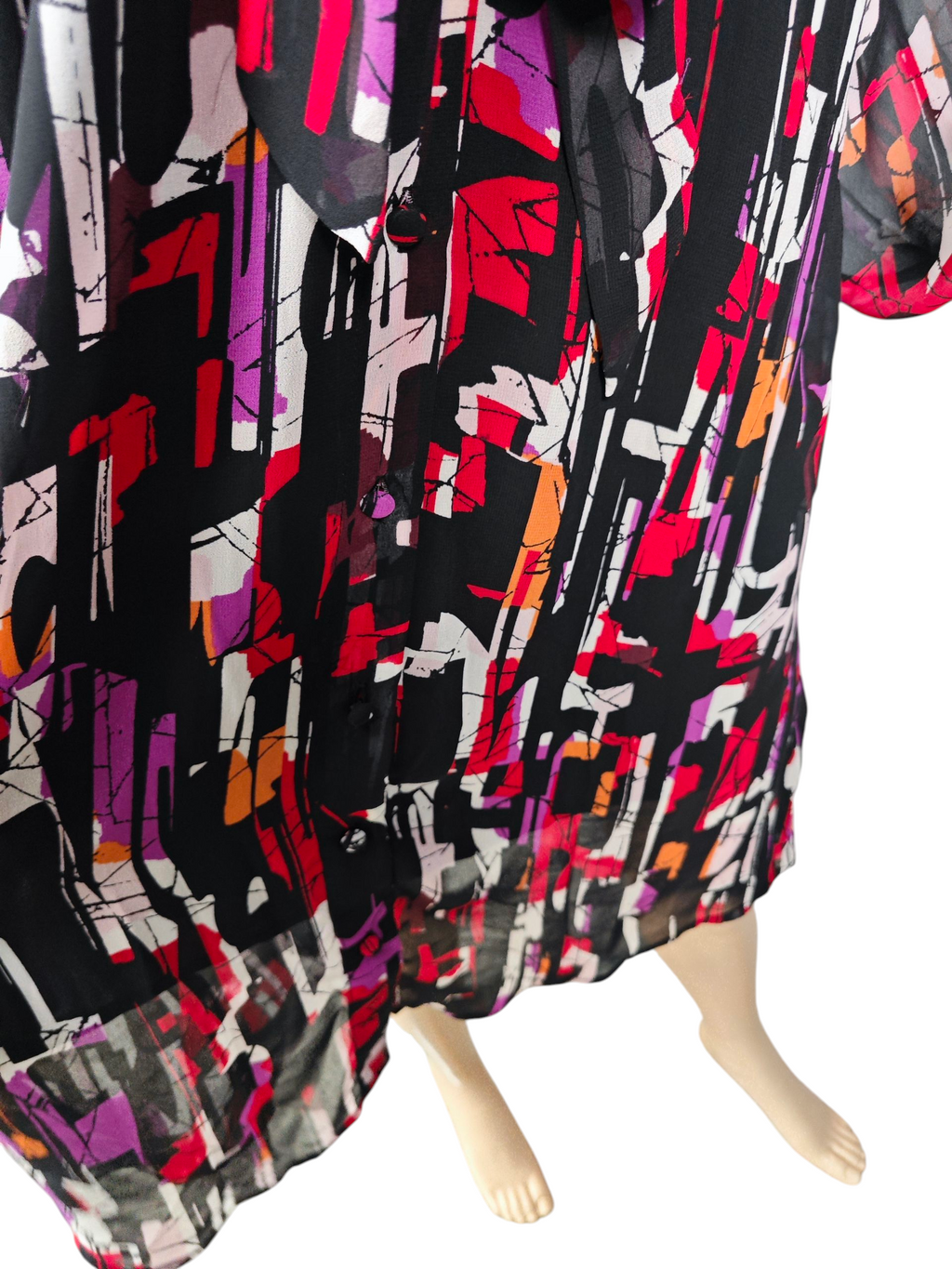♥️ Vestido Premium Esprit Multicolor con Forro Negro ♥️