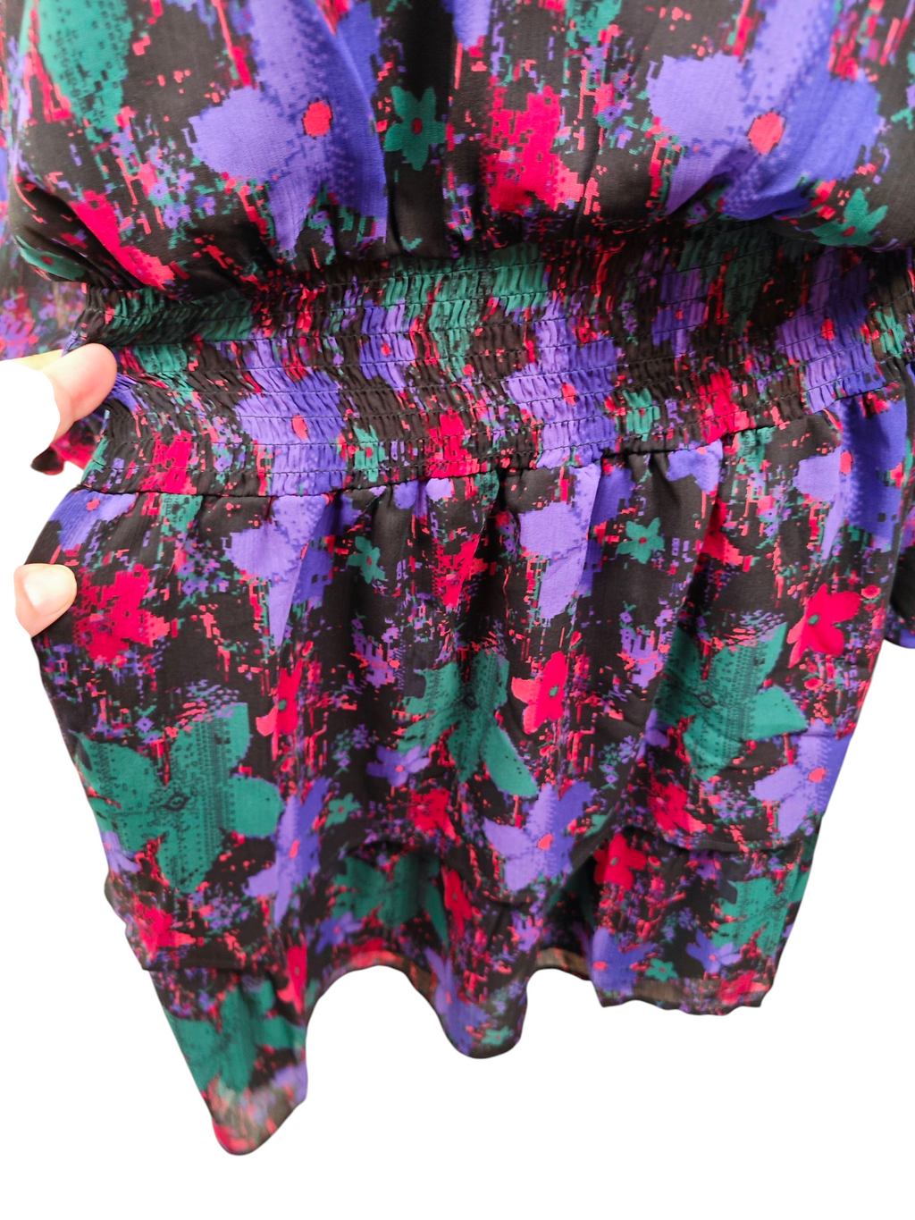 🌸 Vestido corto floral multicolor – EDC by Esprit 🌸