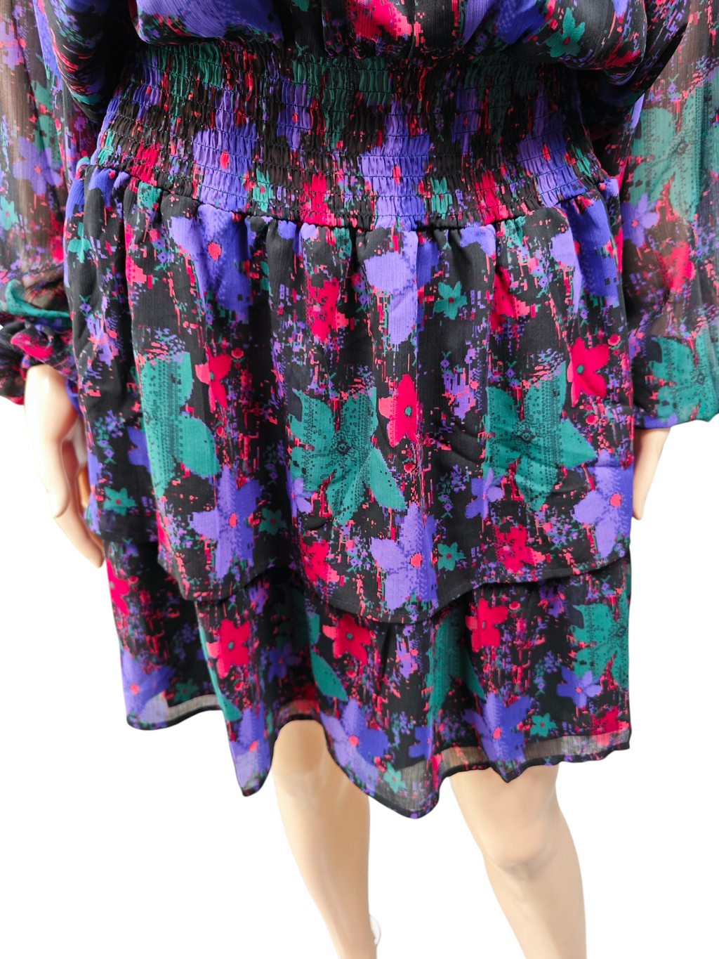 🌸 Vestido corto floral multicolor – EDC by Esprit 🌸