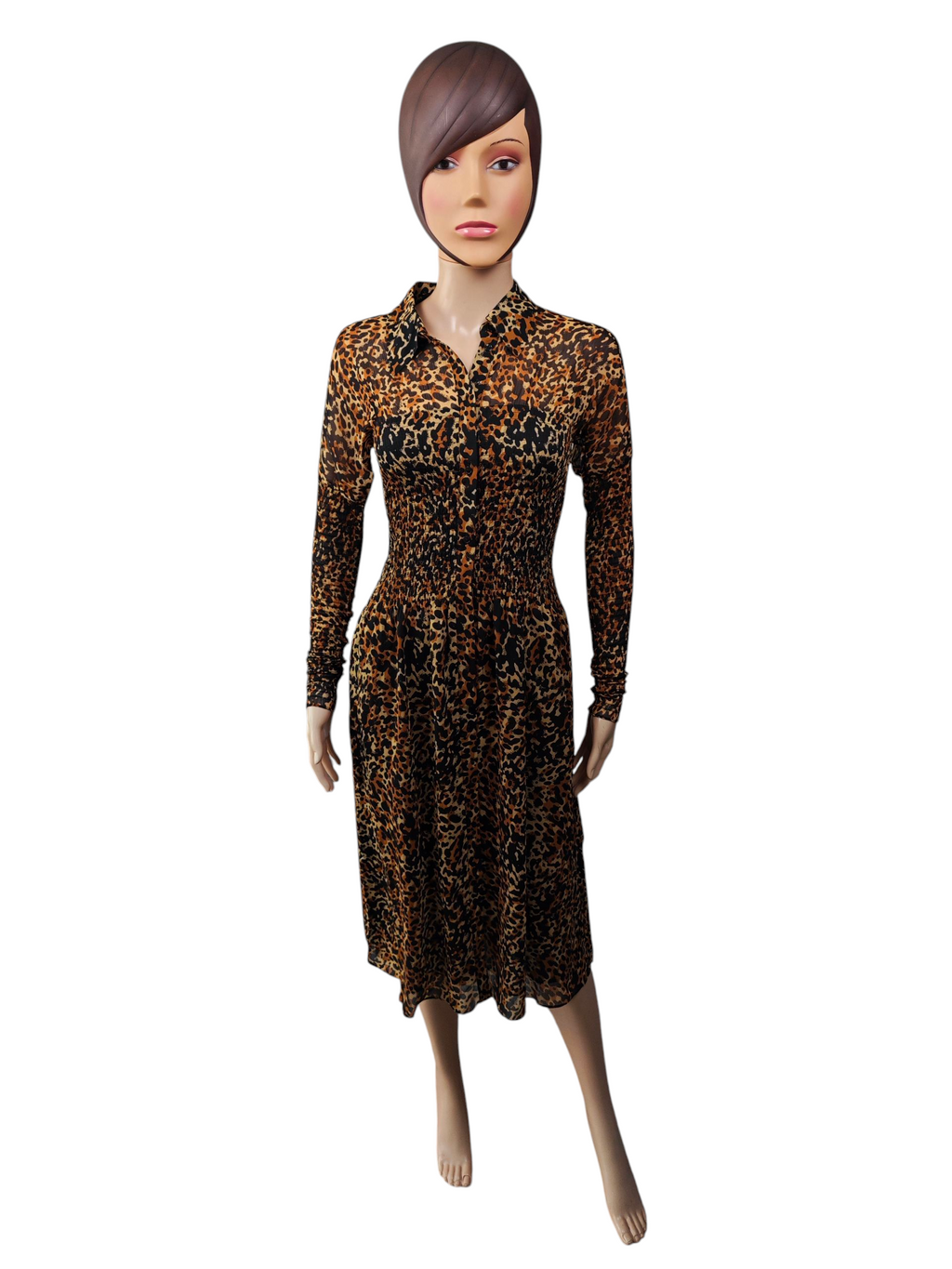 🐆 Vestido midi & Other Stories – Animal Print Chic🤎