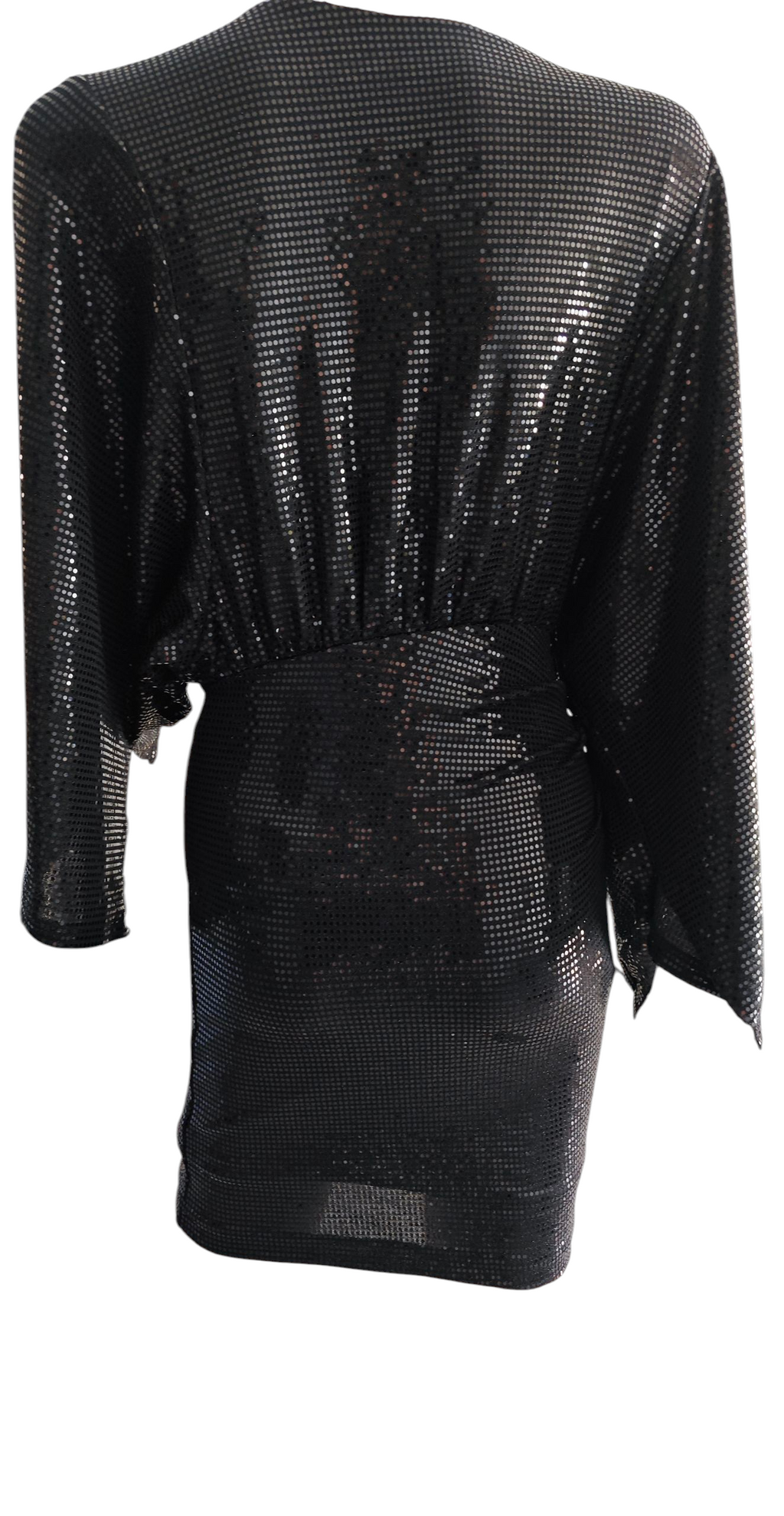 vestido negro fiesta