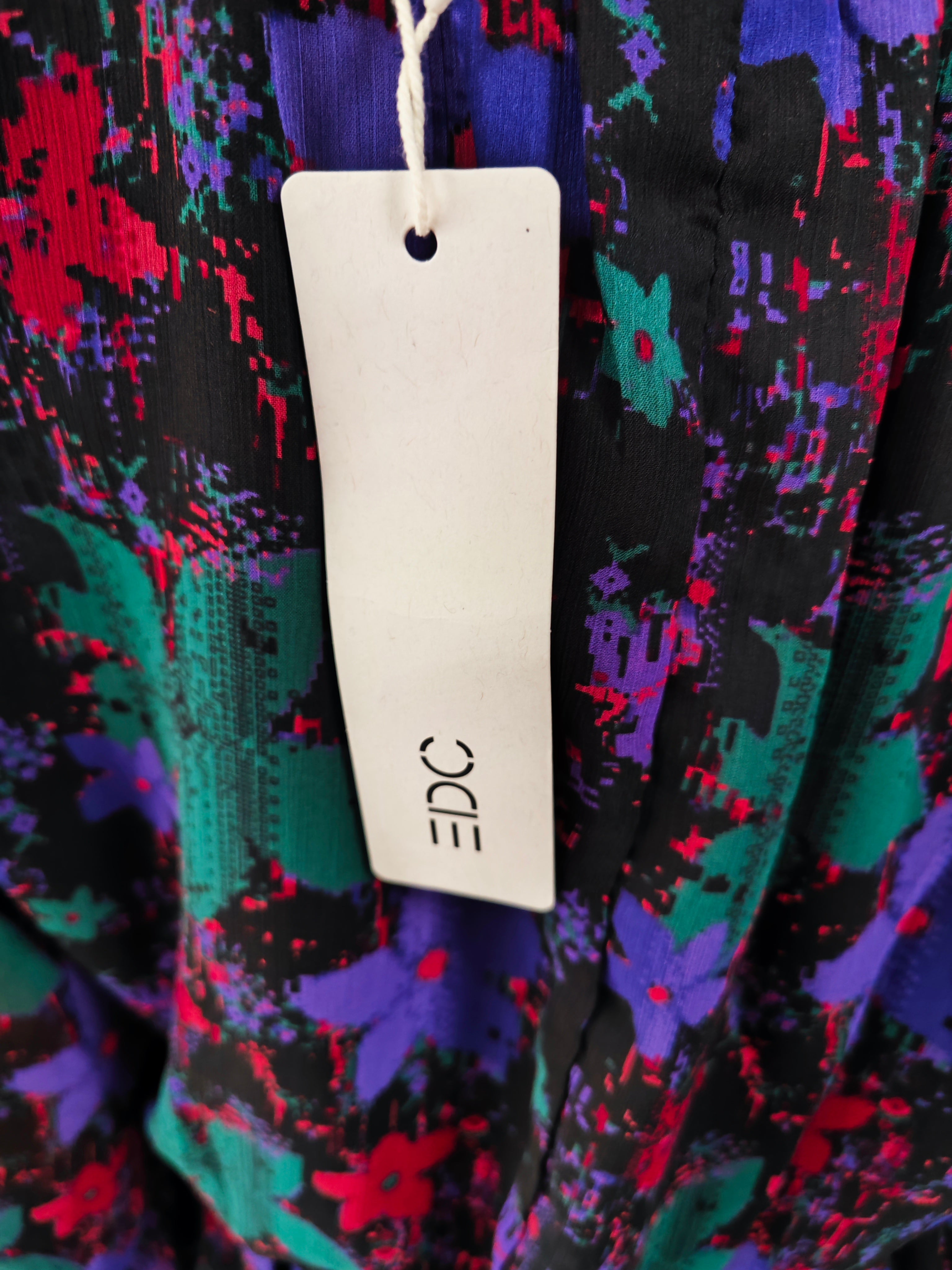 🌸 Vestido corto floral multicolor – EDC by Esprit 🌸