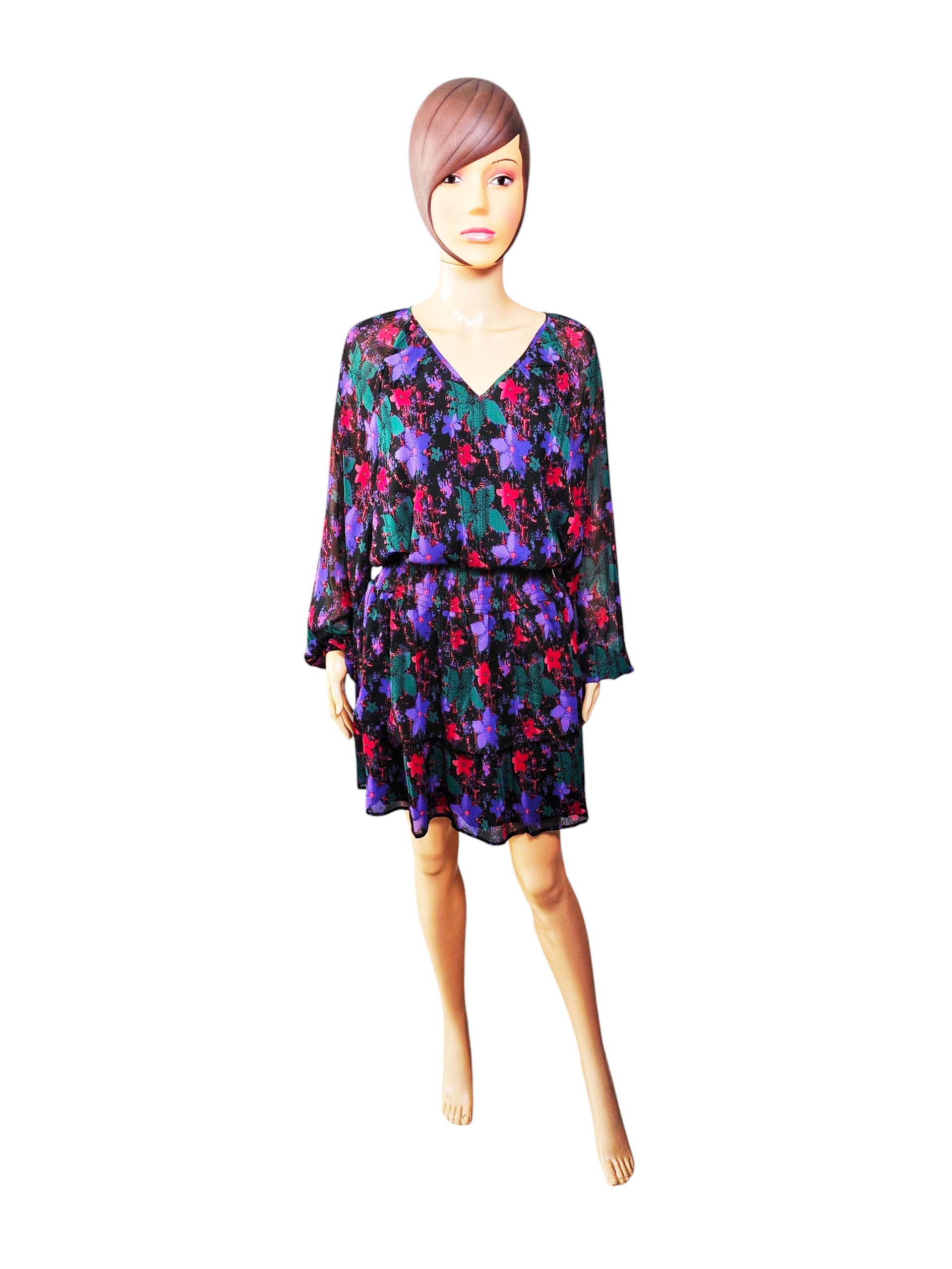 🌸 Vestido corto floral multicolor – EDC by Esprit 🌸