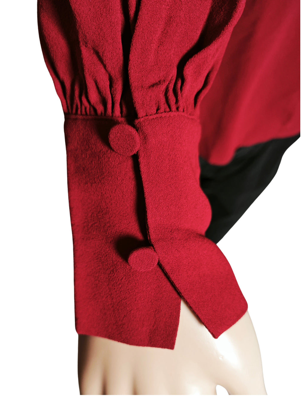 ❤️ Blusa roja vino Comptoir des Cotonniers “Royale Red”