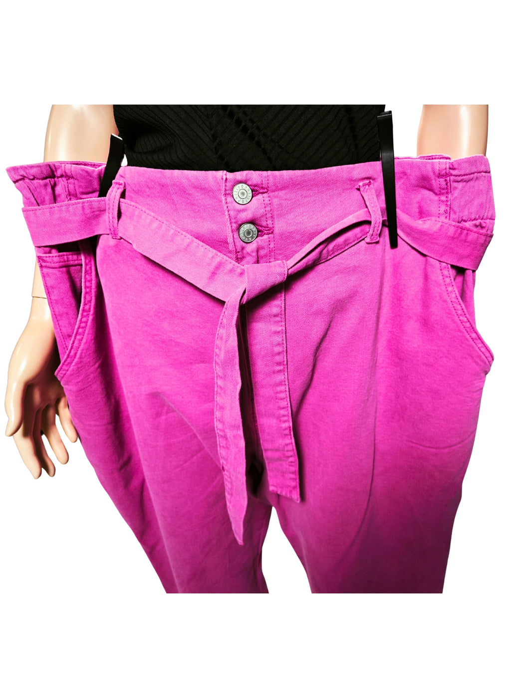vaquero curvy rosa
