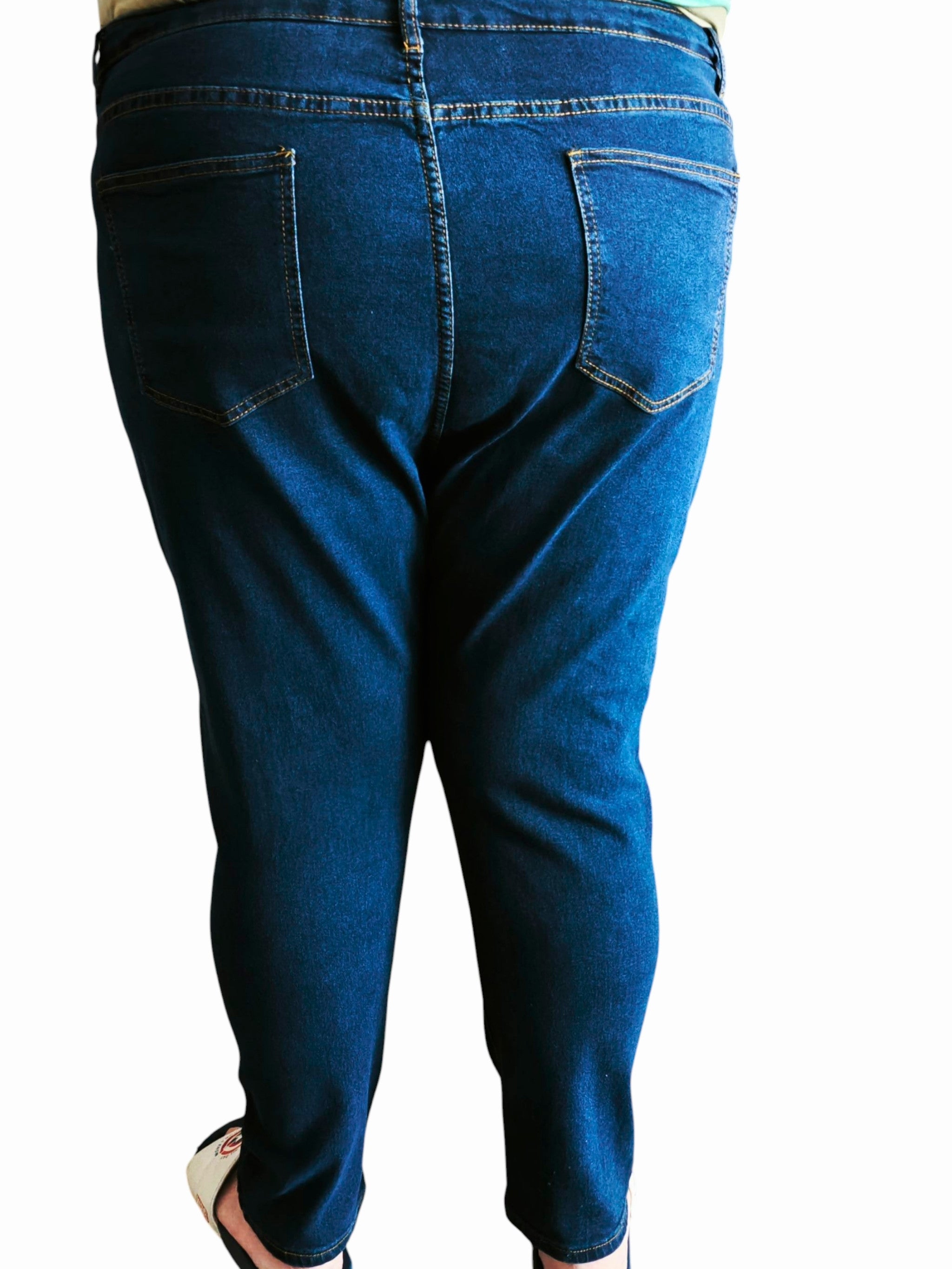 vaqueros cintura alta curvy