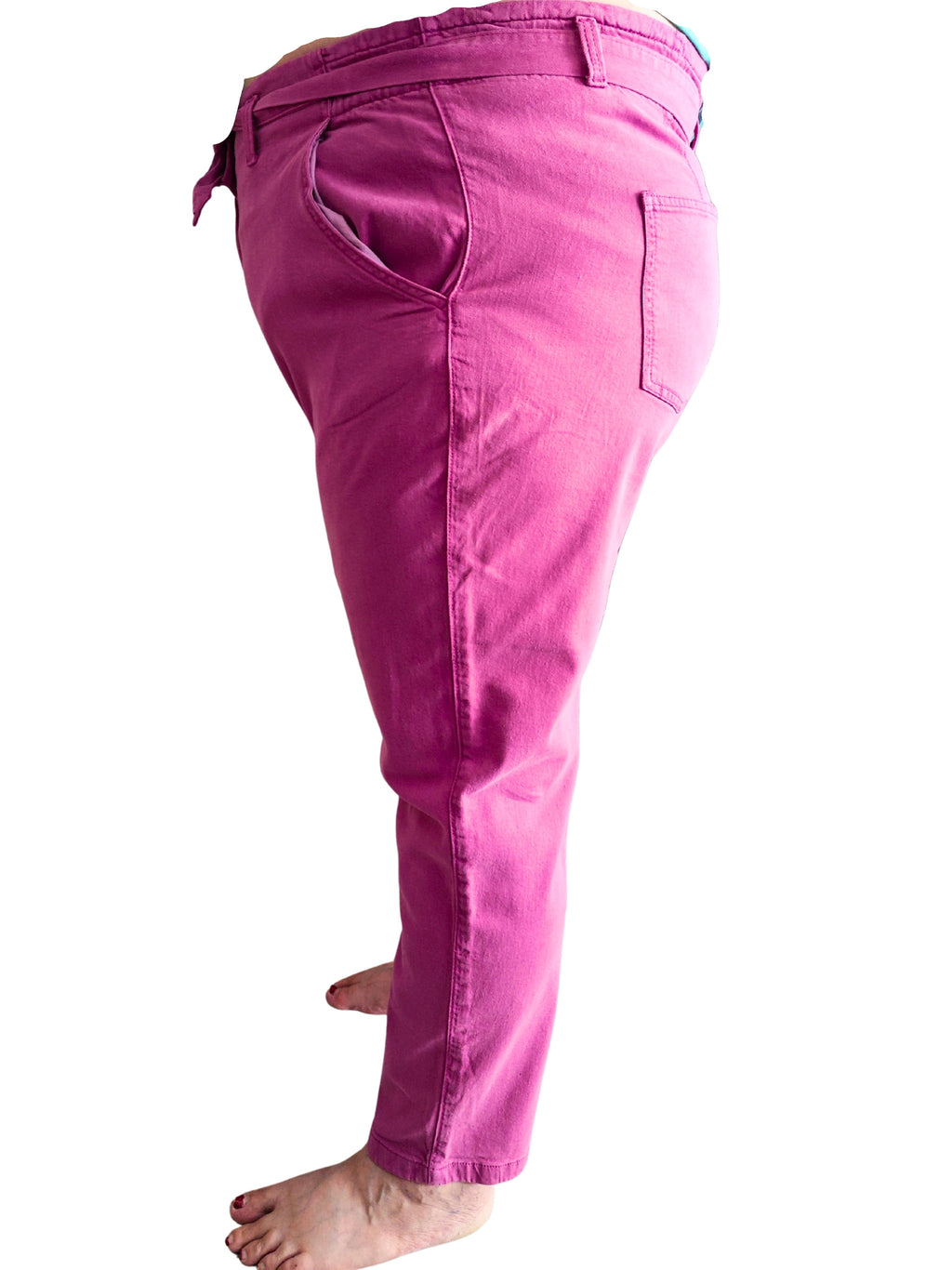 vaquero plus size elástico 