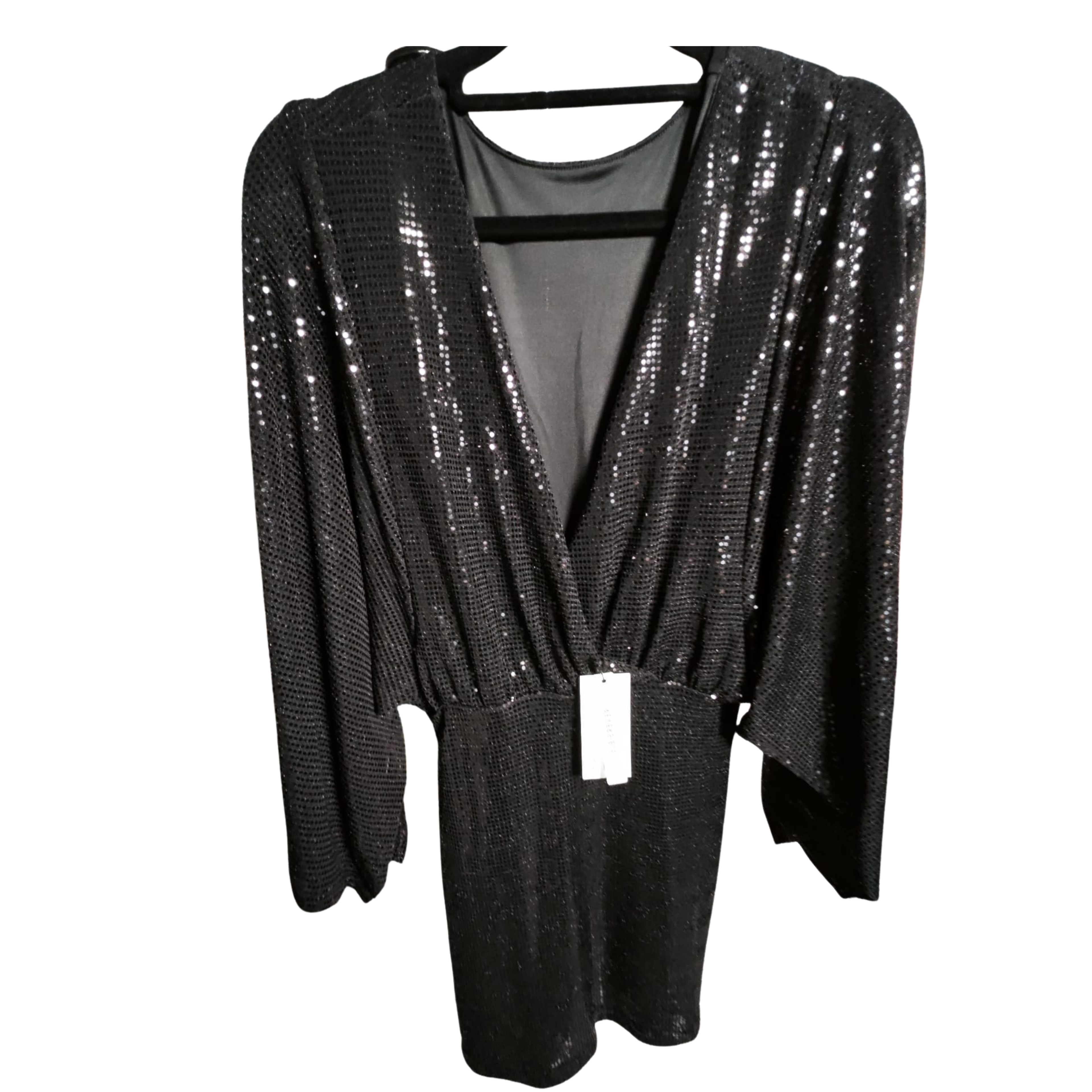 🖤 Vestido GUESS Negro de Lentejuelas – Glamour Nocturno🖤