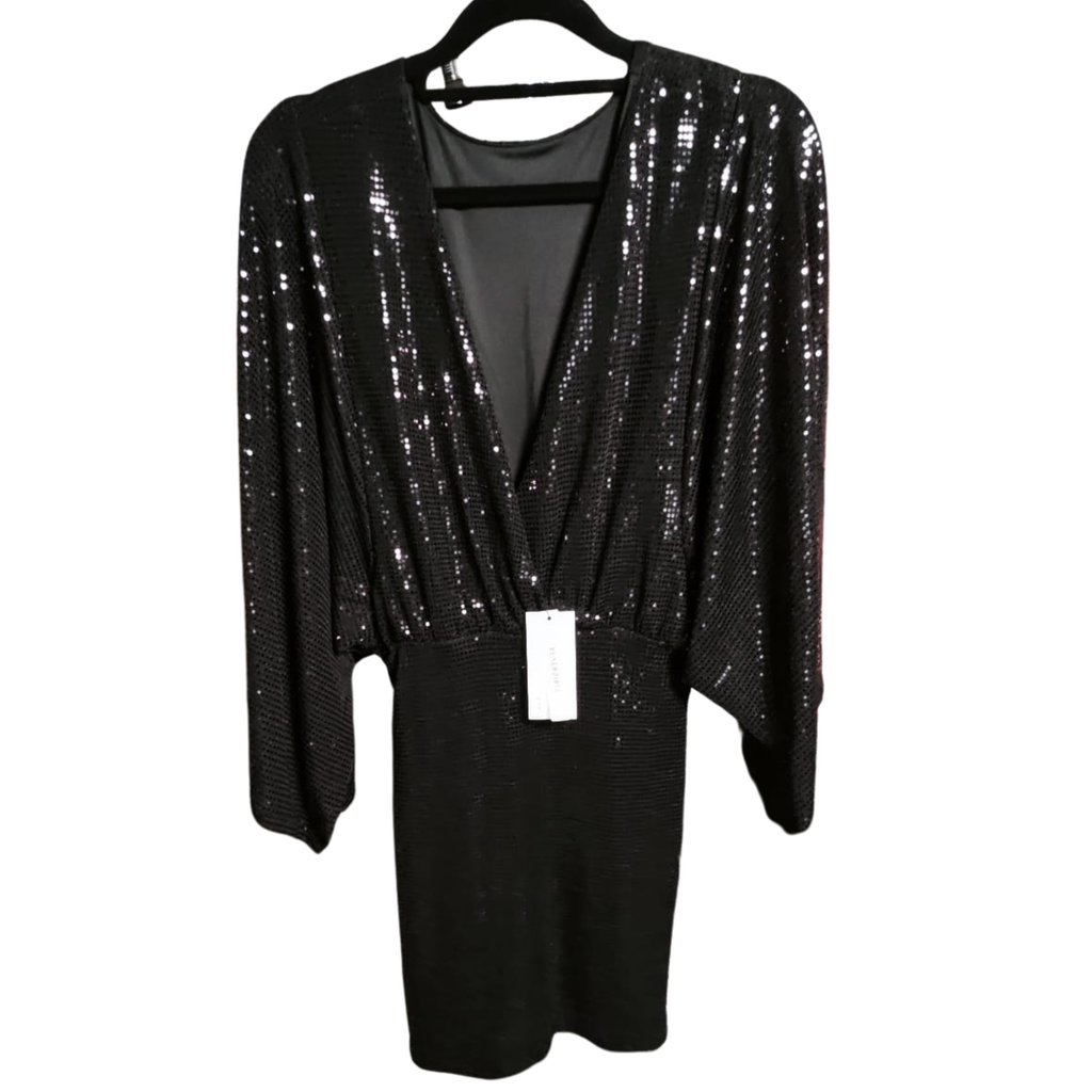 🖤 Vestido GUESS Negro de Lentejuelas – Glamour Nocturno🖤