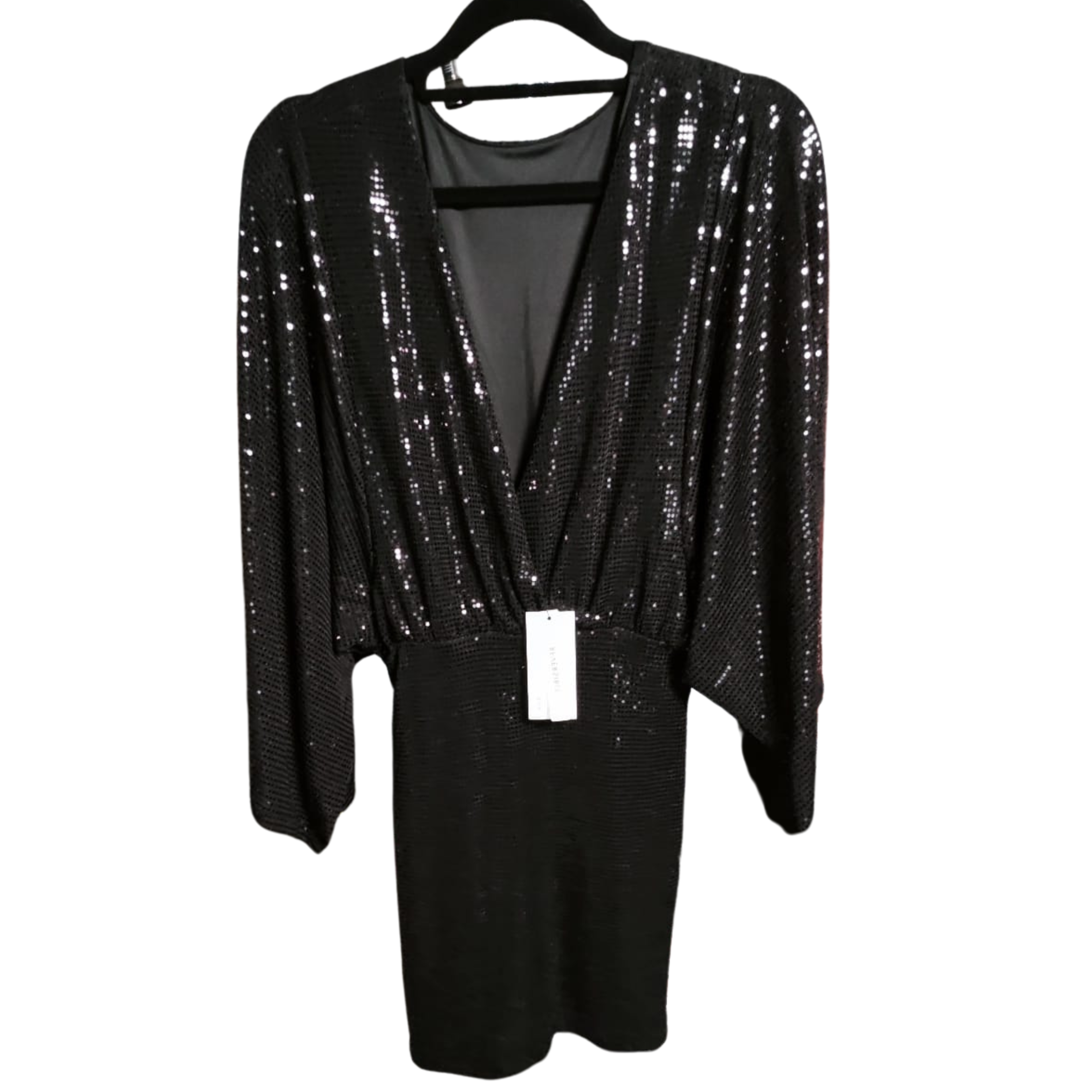 🖤 Vestido GUESS Negro de Lentejuelas – Glamour Nocturno🖤
